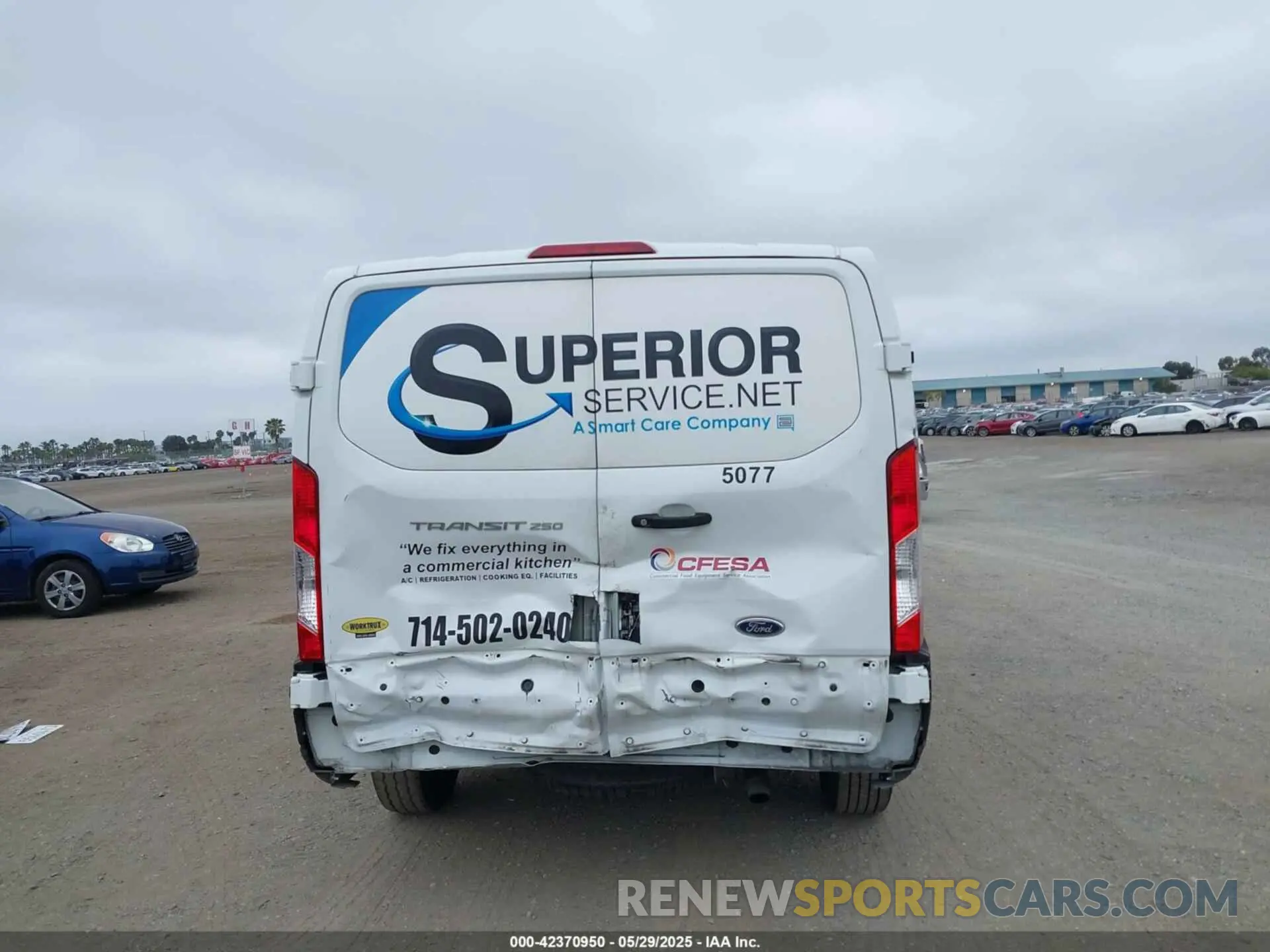 16 Фотография поврежденного автомобиля 1FTYR1ZM4KKB36594 FORD TRANSIT-250 2019