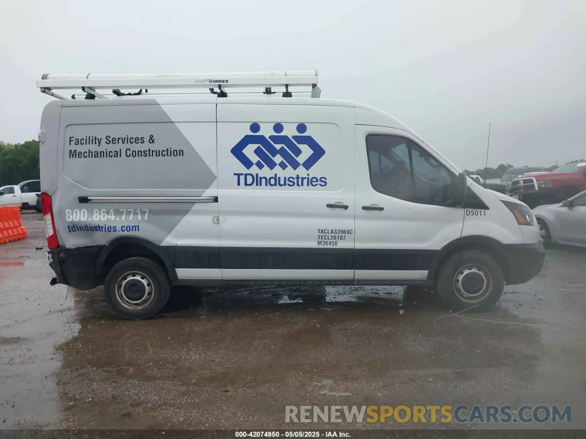 13 Фотография поврежденного автомобиля 1FTYR2CG9KKB86352 FORD TRANSIT-250 2019