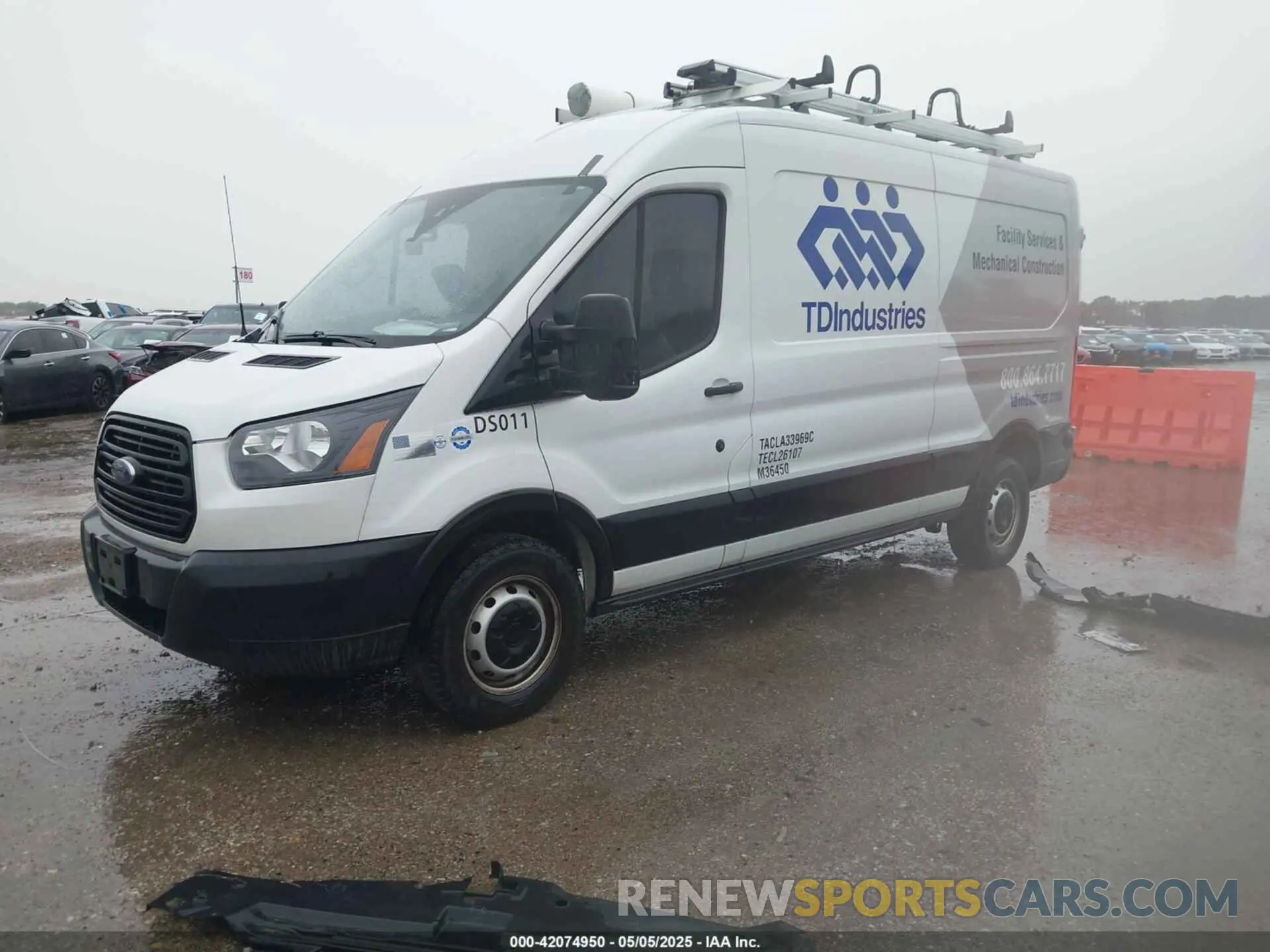 2 Фотография поврежденного автомобиля 1FTYR2CG9KKB86352 FORD TRANSIT-250 2019