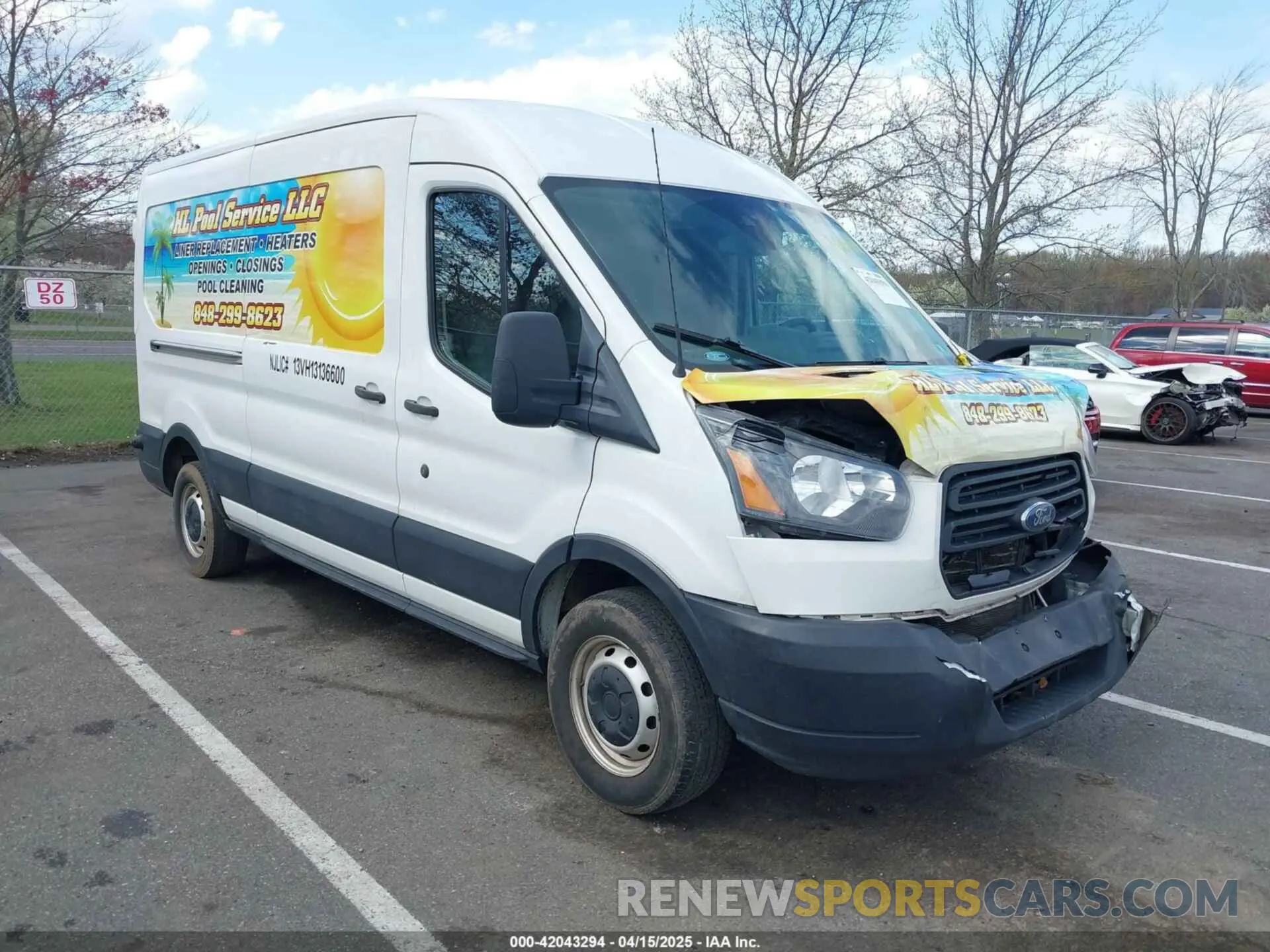 1 Photograph of a damaged car 1FTYR2CM0KKB07737 FORD TRANSIT-250 2019