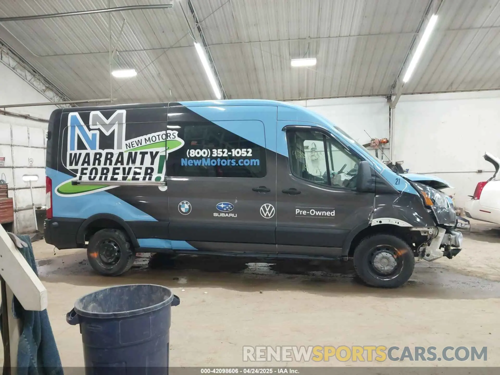 13 Фотография поврежденного автомобиля 1FTYR2CM0KKB66383 FORD TRANSIT-250 2019