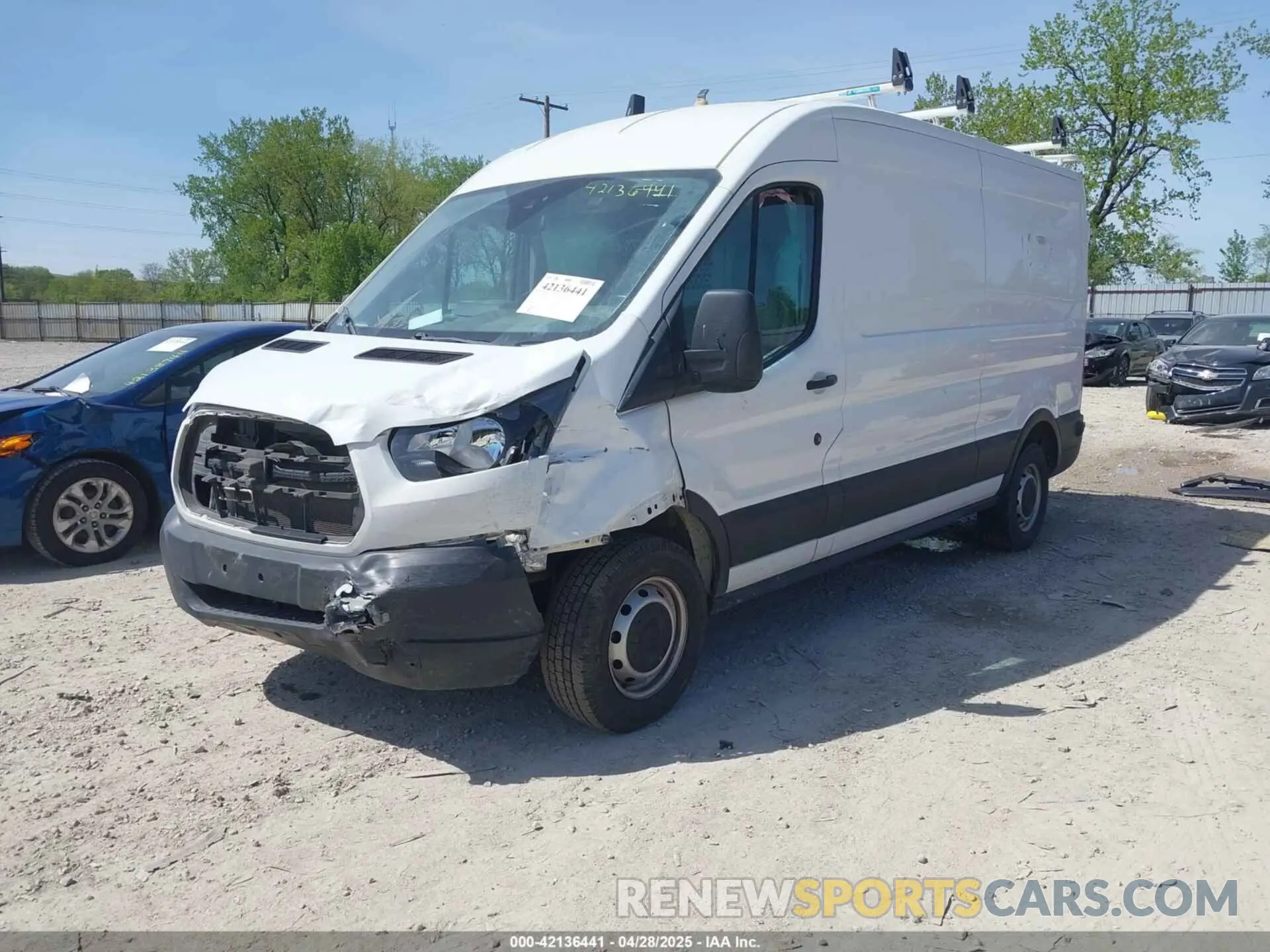 2 Photograph of a damaged car 1FTYR2CM1KKB11022 FORD TRANSIT-250 2019