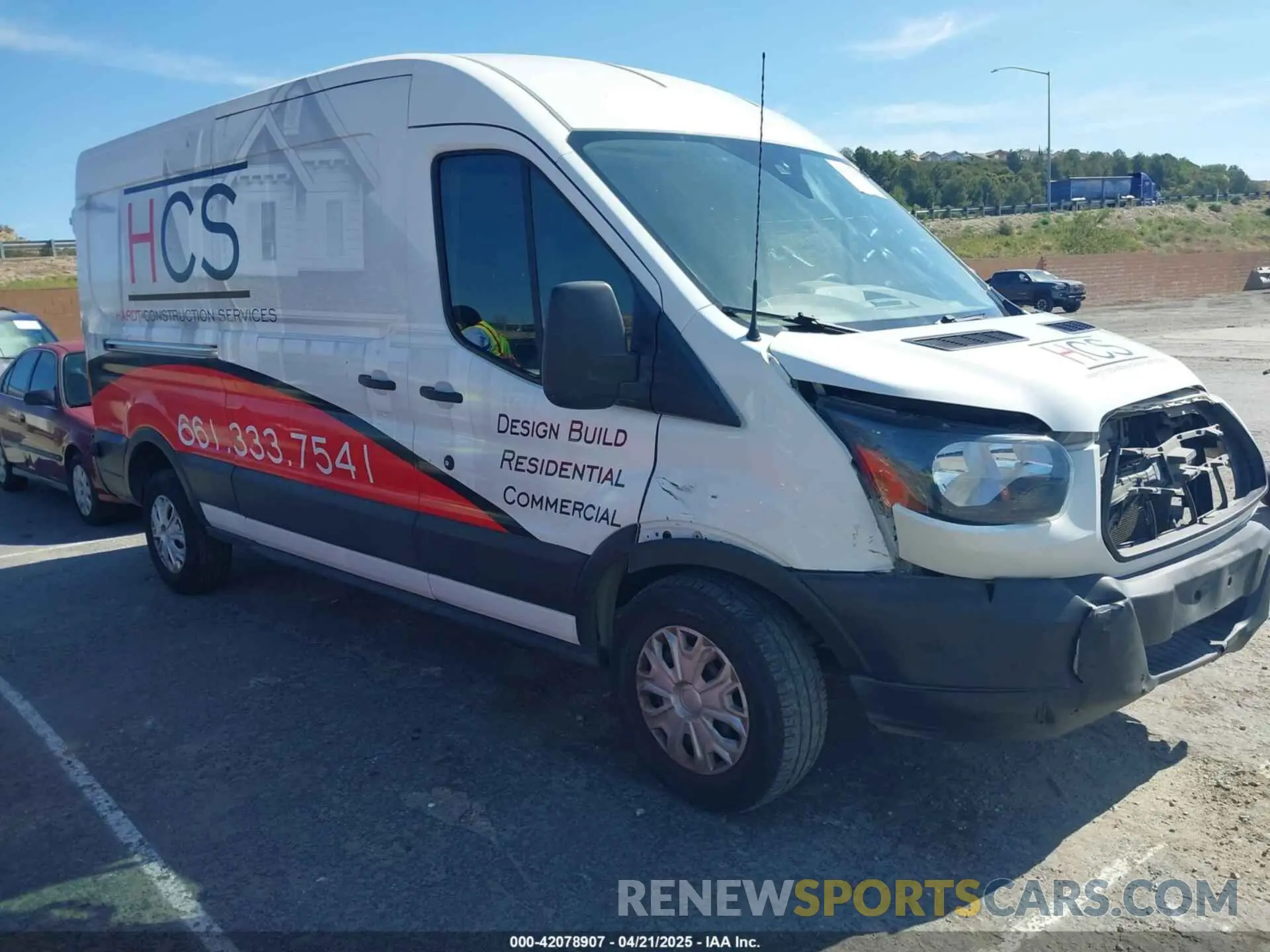 1 Фотография поврежденного автомобиля 1FTYR2CM3KKA87418 FORD TRANSIT-250 2019