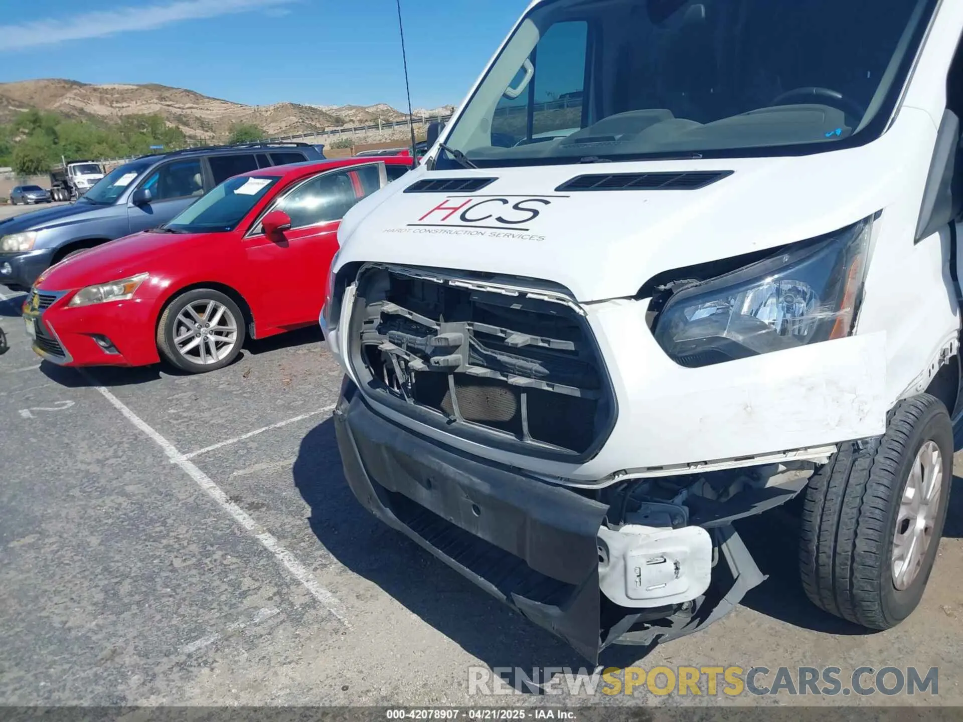 6 Фотография поврежденного автомобиля 1FTYR2CM3KKA87418 FORD TRANSIT-250 2019