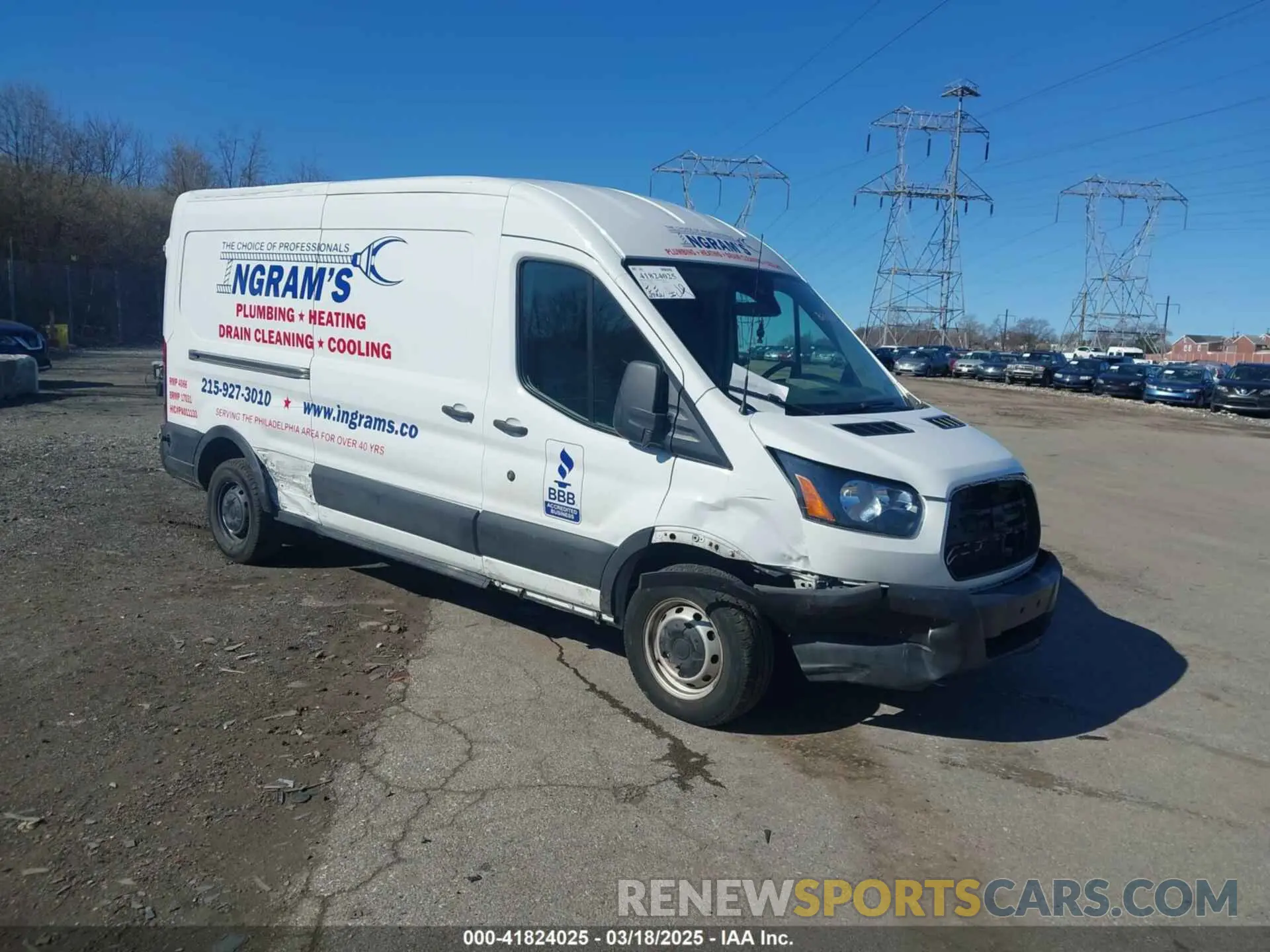 1 Фотография поврежденного автомобиля 1FTYR2CM3KKB23320 FORD TRANSIT-250 2019