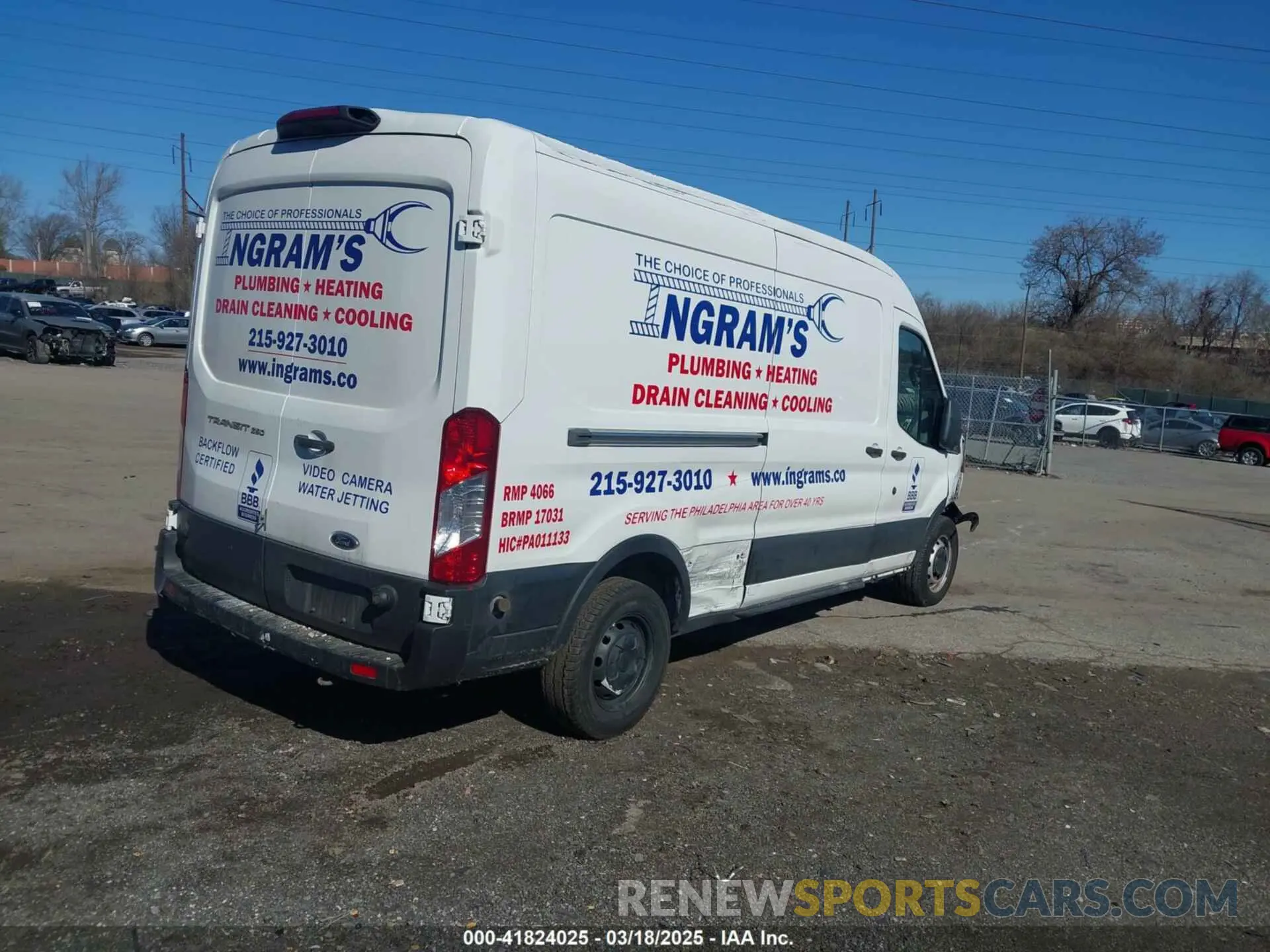 4 Фотография поврежденного автомобиля 1FTYR2CM3KKB23320 FORD TRANSIT-250 2019