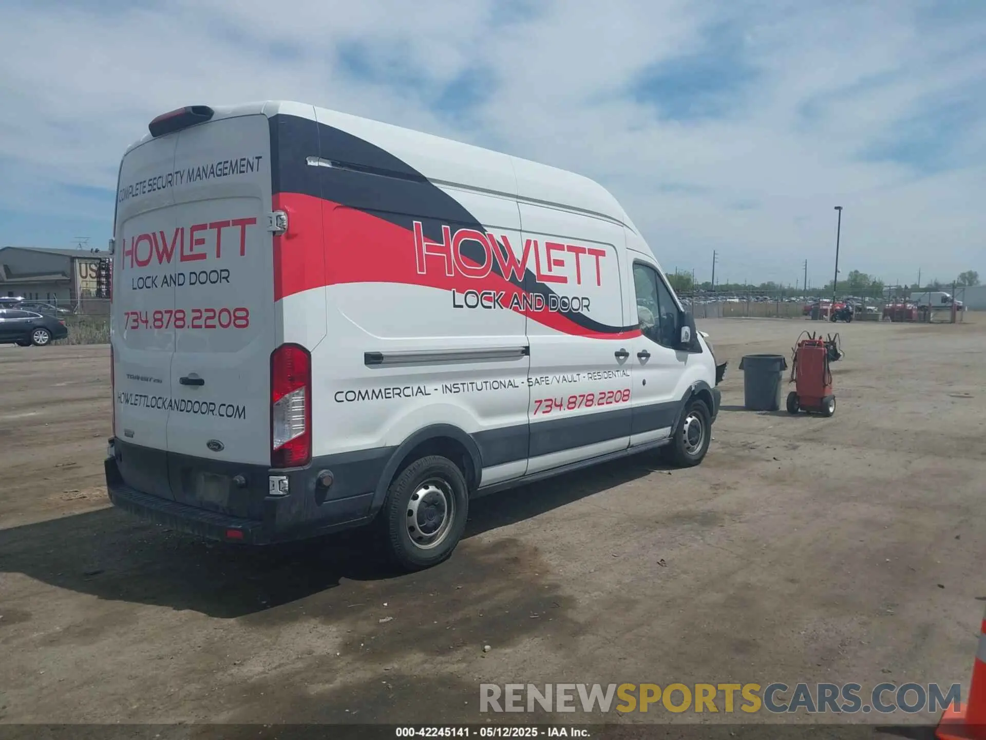 4 Фотография поврежденного автомобиля 1FTYR2XG0KKA22854 FORD TRANSIT-250 2019