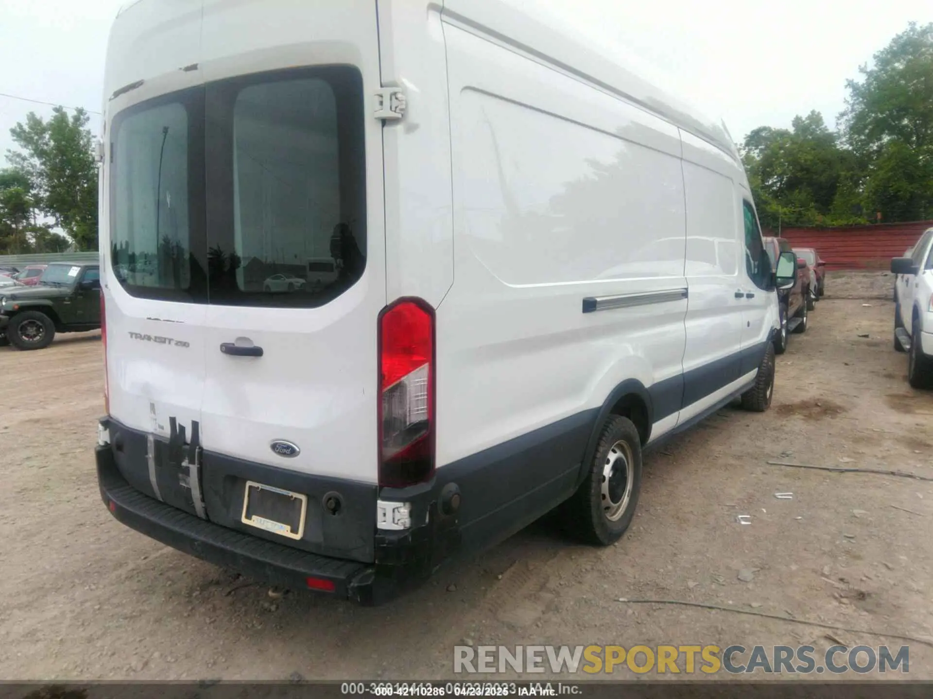 4 Фотография поврежденного автомобиля 1FTYR3XM5KKA57353 FORD TRANSIT-250 2019