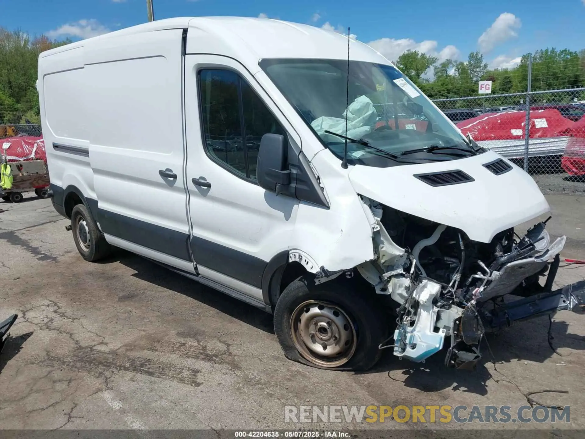 1 Photograph of a damaged car 1FTBR1C80LKB42654 FORD TRANSIT-250 2020