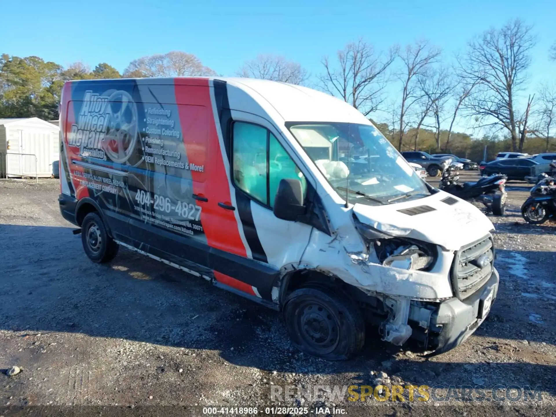 1 Фотография поврежденного автомобиля 1FTBR1C81LKB67434 FORD TRANSIT-250 2020