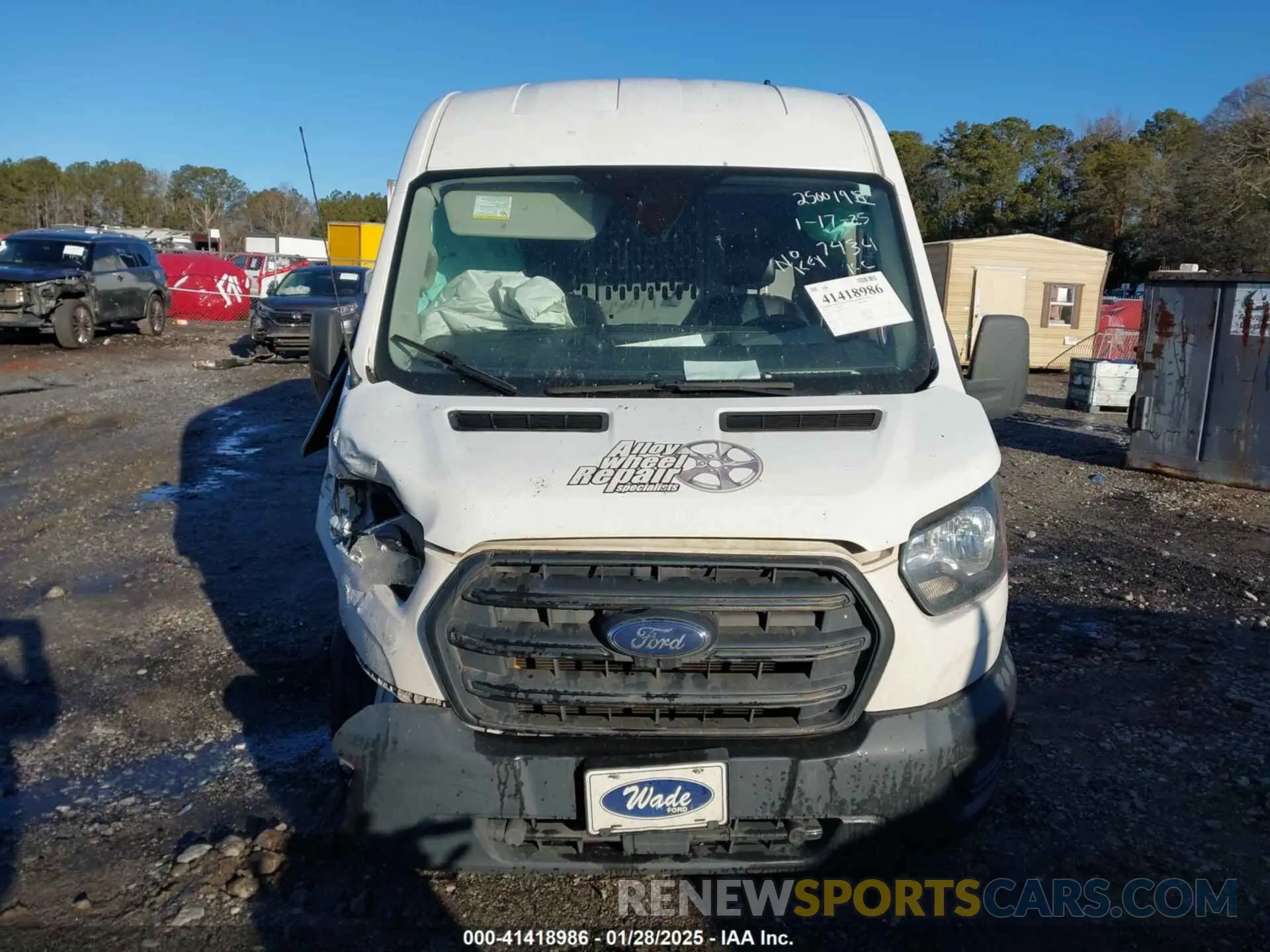 11 Фотография поврежденного автомобиля 1FTBR1C81LKB67434 FORD TRANSIT-250 2020