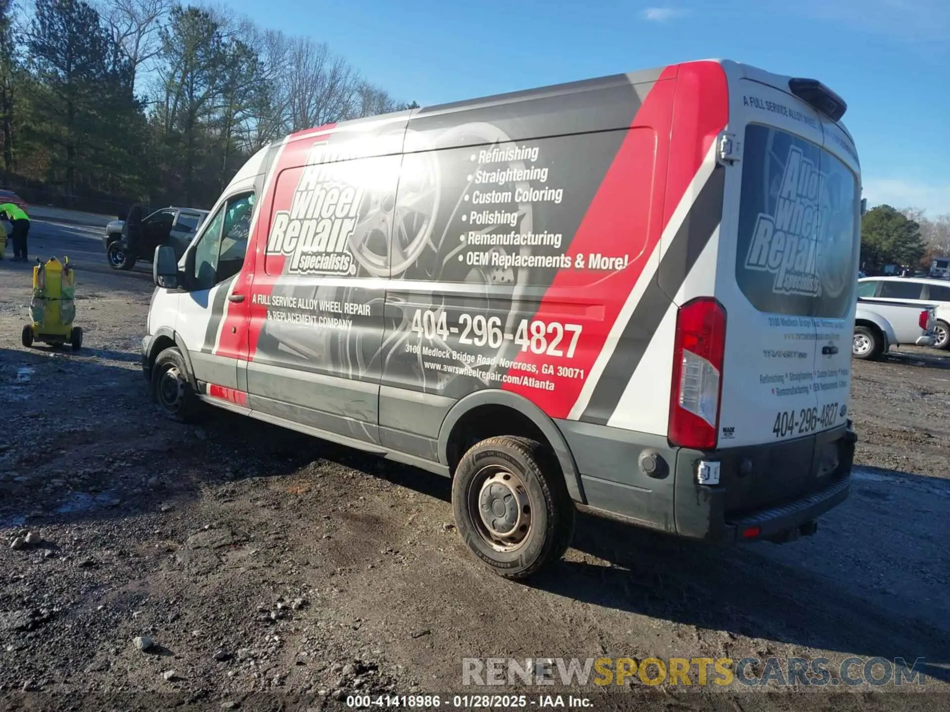 3 Фотография поврежденного автомобиля 1FTBR1C81LKB67434 FORD TRANSIT-250 2020