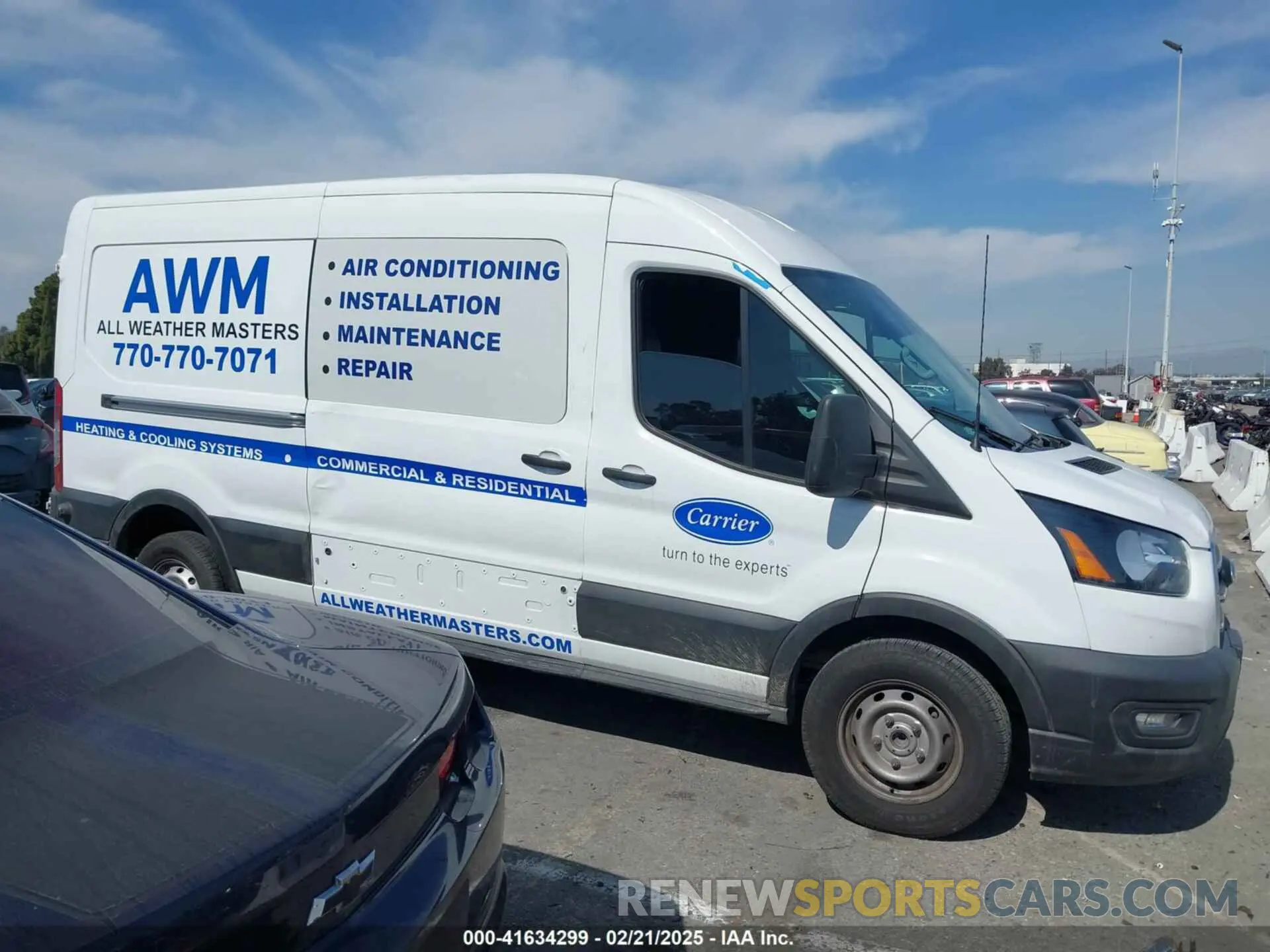 13 Photograph of a damaged car 1FTBR1C83LKB11124 FORD TRANSIT-250 2020