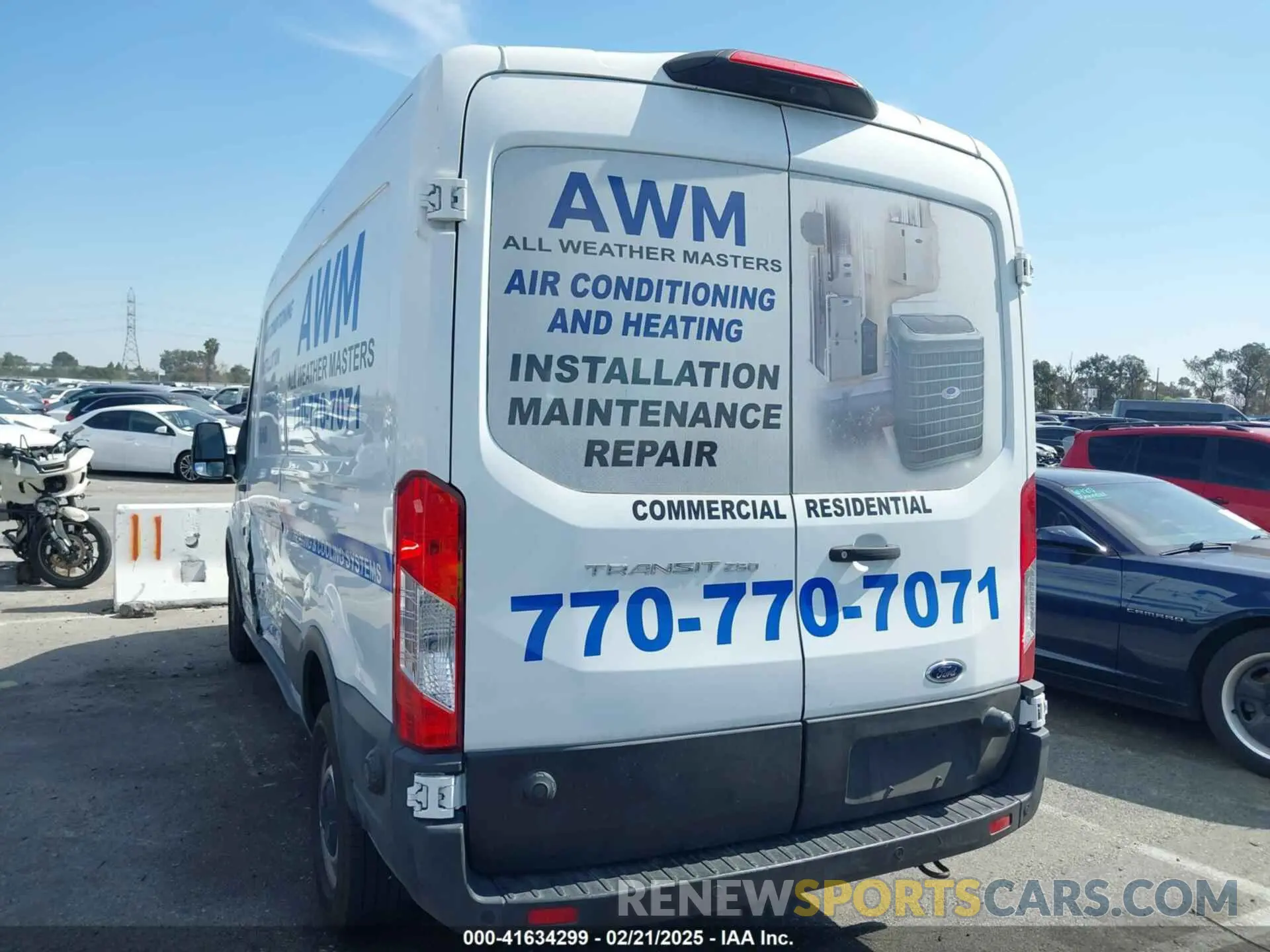 3 Photograph of a damaged car 1FTBR1C83LKB11124 FORD TRANSIT-250 2020