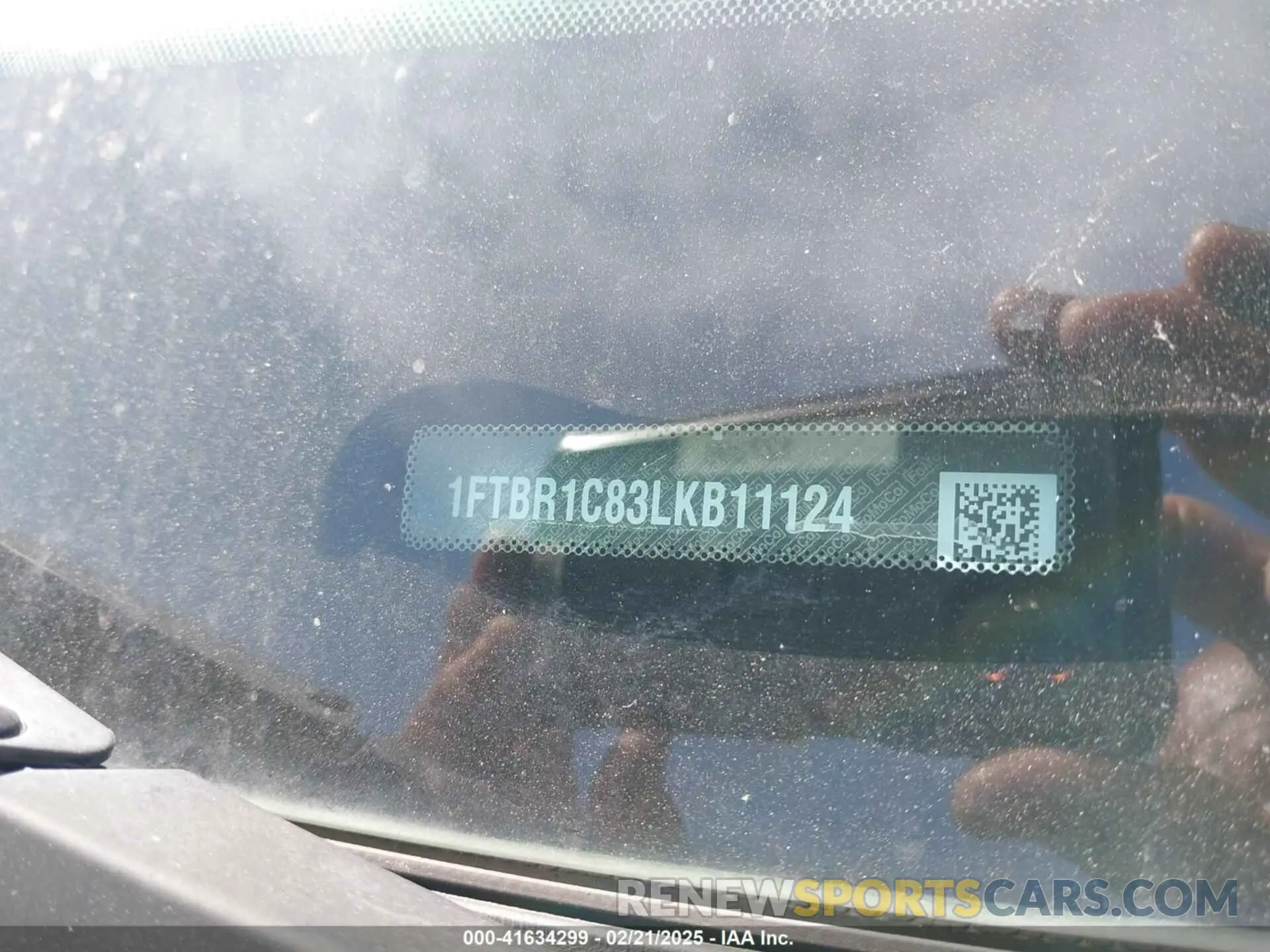 9 Photograph of a damaged car 1FTBR1C83LKB11124 FORD TRANSIT-250 2020