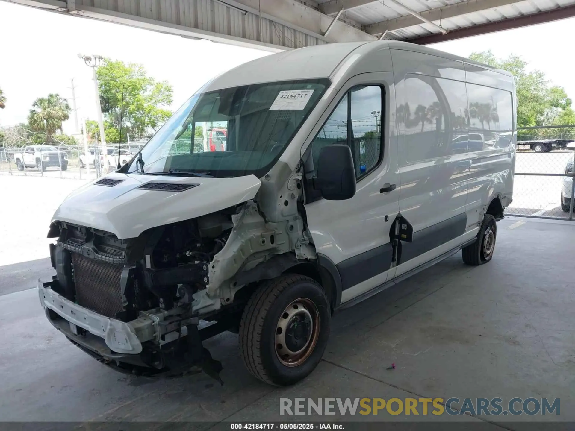 2 Photograph of a damaged car 1FTBR1C87LKA52224 FORD TRANSIT-250 2020