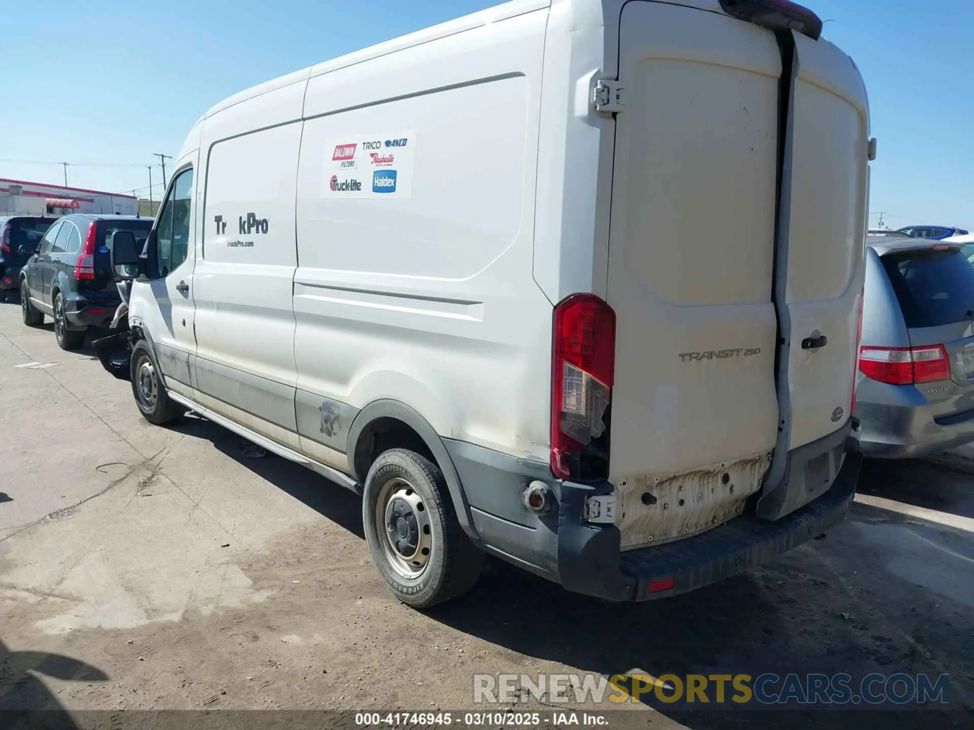 3 Фотография поврежденного автомобиля 1FTBR1C88LKB71691 FORD TRANSIT-250 2020