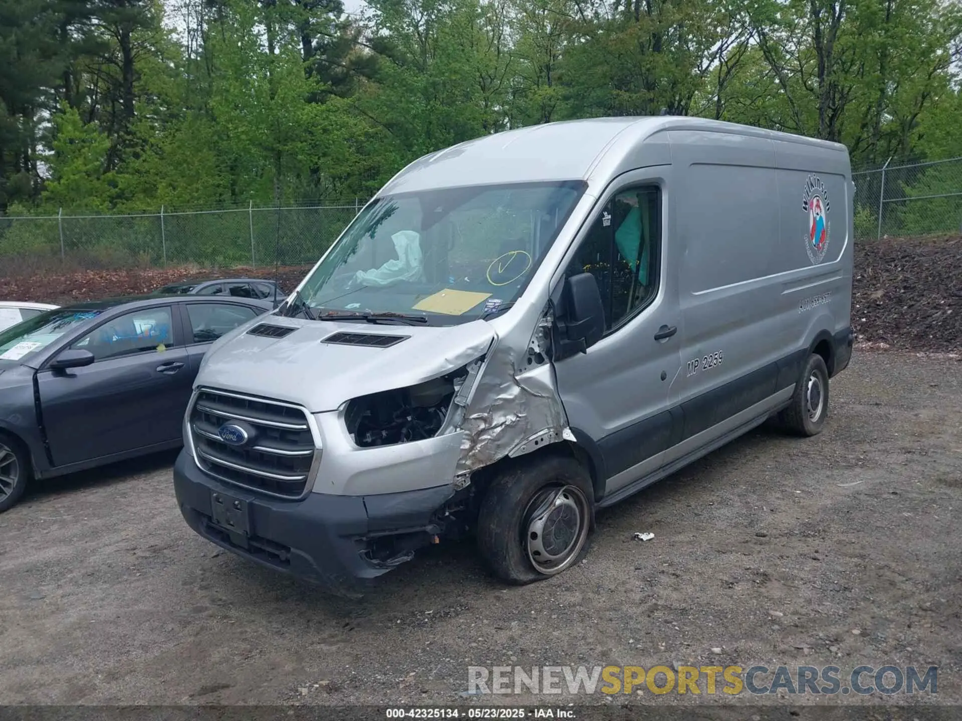 2 Photograph of a damaged car 1FTBR1C89LKA29687 FORD TRANSIT-250 2020