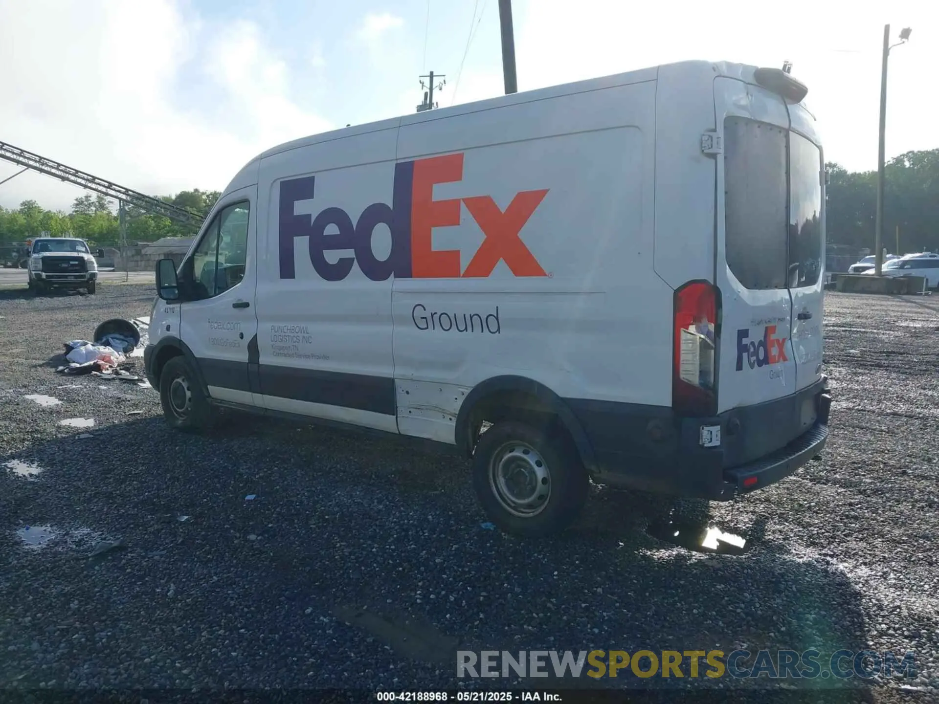 3 Photograph of a damaged car 1FTBR1C89LKA36154 FORD TRANSIT-250 2020