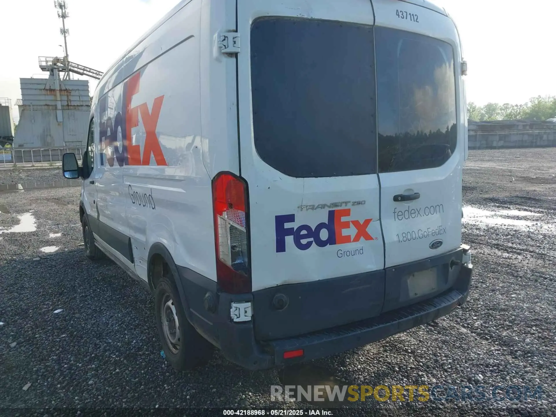 6 Photograph of a damaged car 1FTBR1C89LKA36154 FORD TRANSIT-250 2020