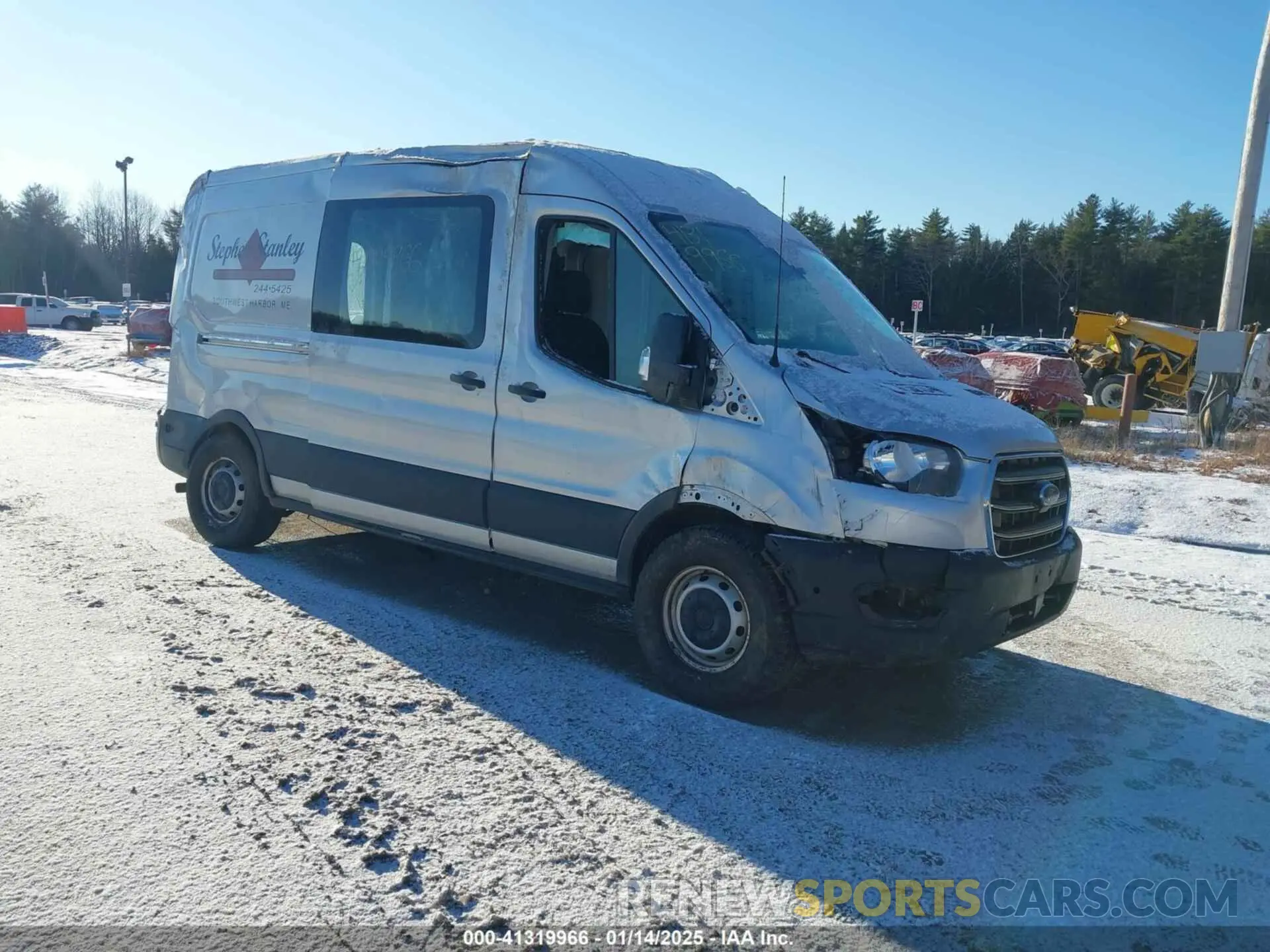 1 Photograph of a damaged car 1FTBR1C89LKB44774 FORD TRANSIT-250 2020