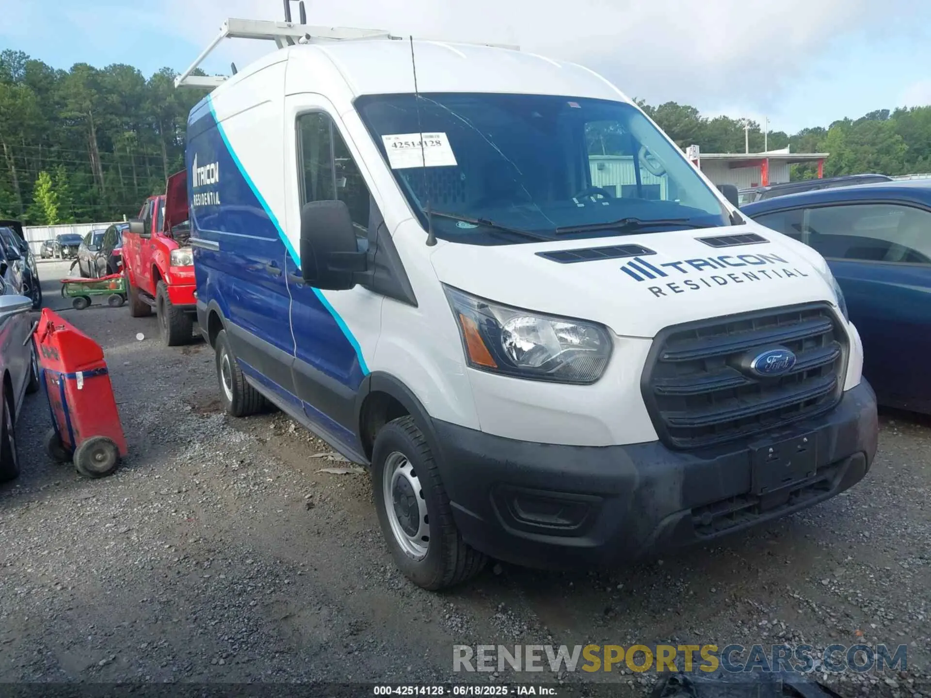 1 Фотография поврежденного автомобиля 1FTBR1C8XLKB52205 FORD TRANSIT-250 2020