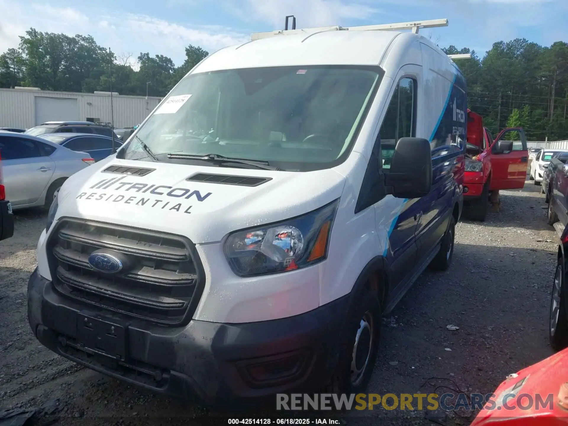 2 Фотография поврежденного автомобиля 1FTBR1C8XLKB52205 FORD TRANSIT-250 2020