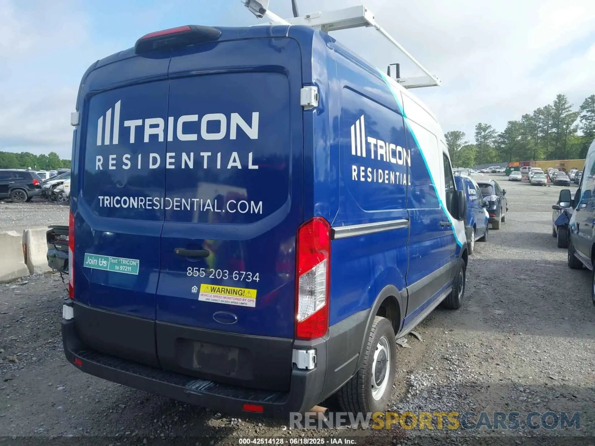 4 Фотография поврежденного автомобиля 1FTBR1C8XLKB52205 FORD TRANSIT-250 2020