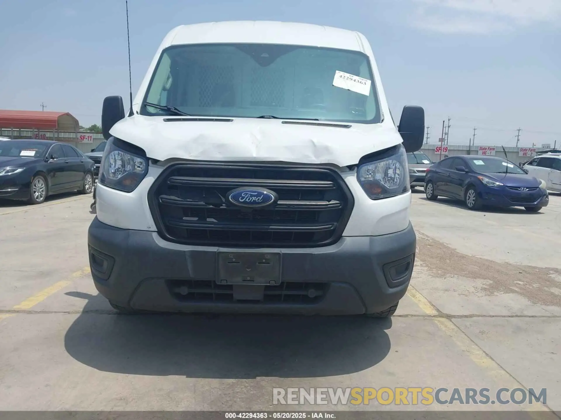 12 Фотография поврежденного автомобиля 1FTBR1CG4LKB26402 FORD TRANSIT-250 2020