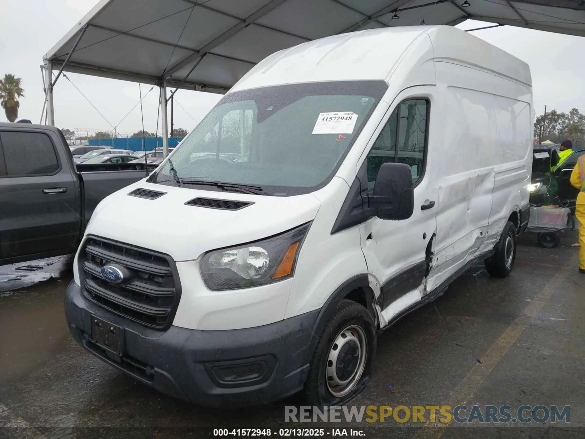 2 Фотография поврежденного автомобиля 1FTBR1X82LKB60762 FORD TRANSIT-250 2020