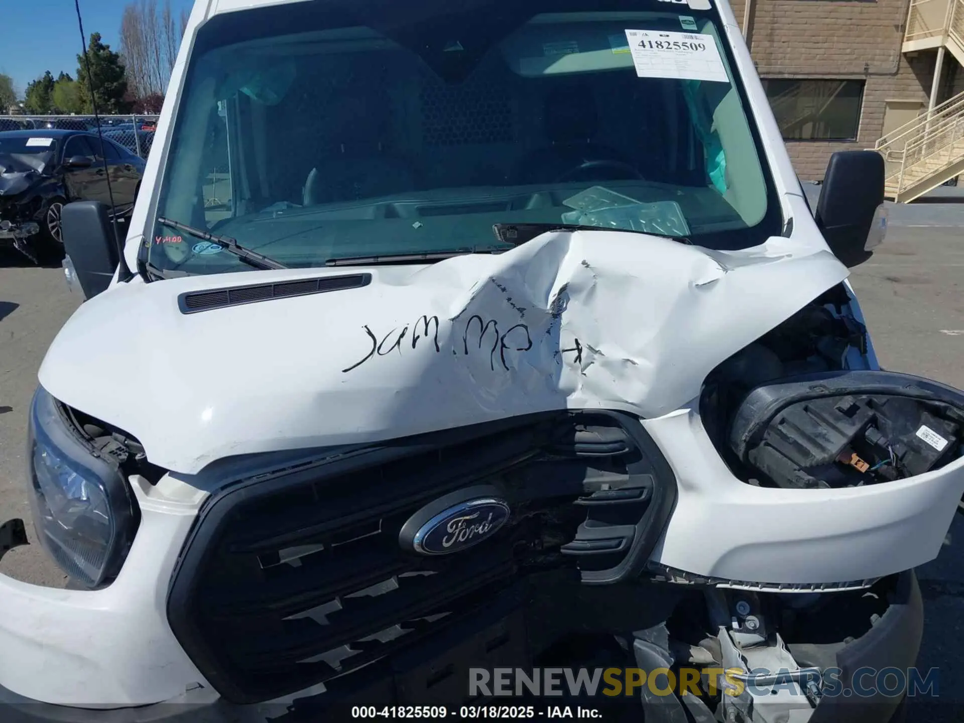 10 Фотография поврежденного автомобиля 1FTBR1X84LKB78275 FORD TRANSIT-250 2020