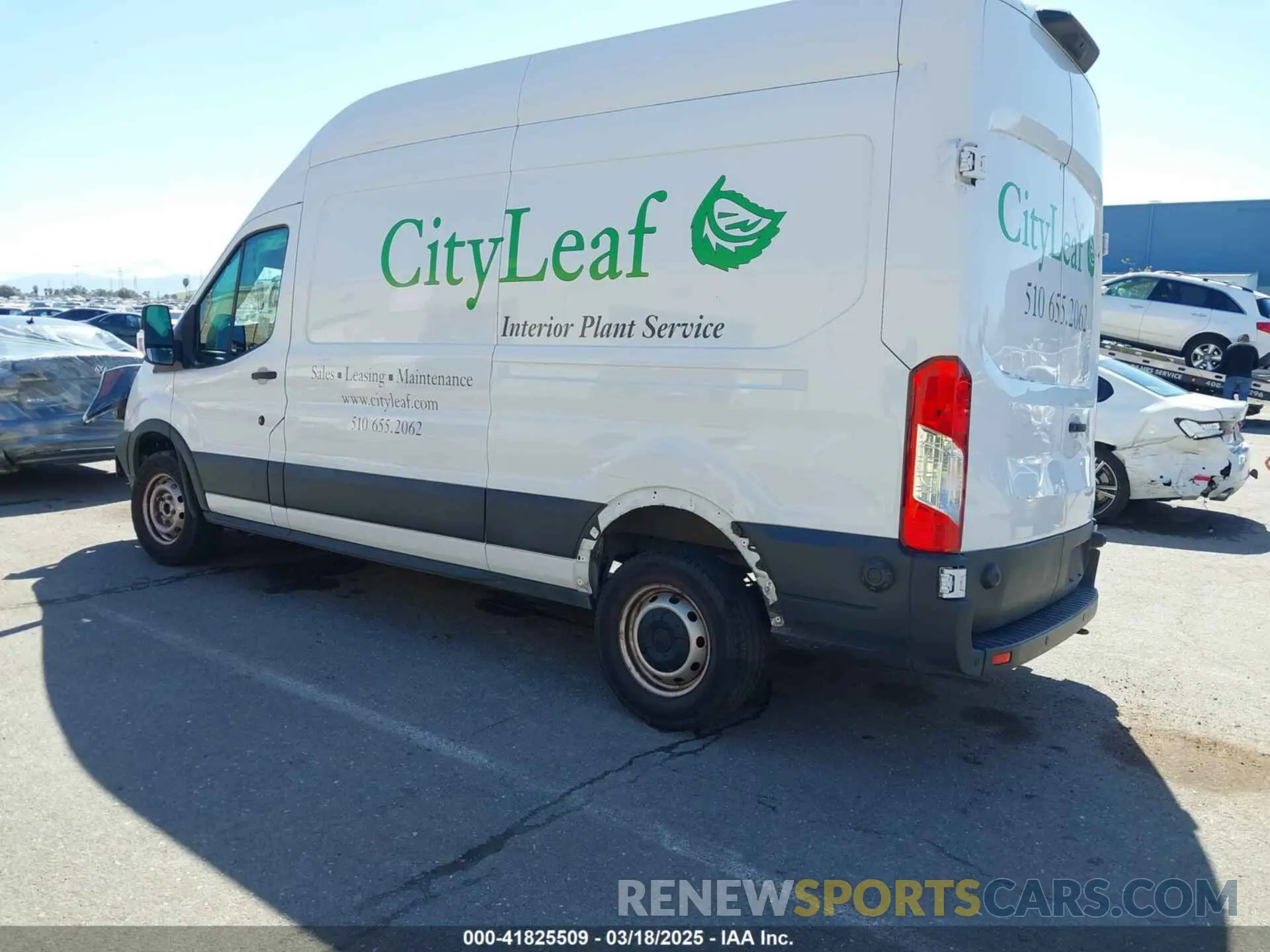 3 Фотография поврежденного автомобиля 1FTBR1X84LKB78275 FORD TRANSIT-250 2020