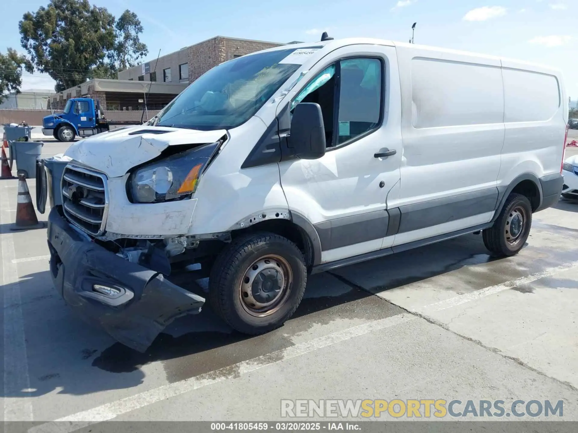 2 Фотография поврежденного автомобиля 1FTBR1Y80LKA67205 FORD TRANSIT-250 2020
