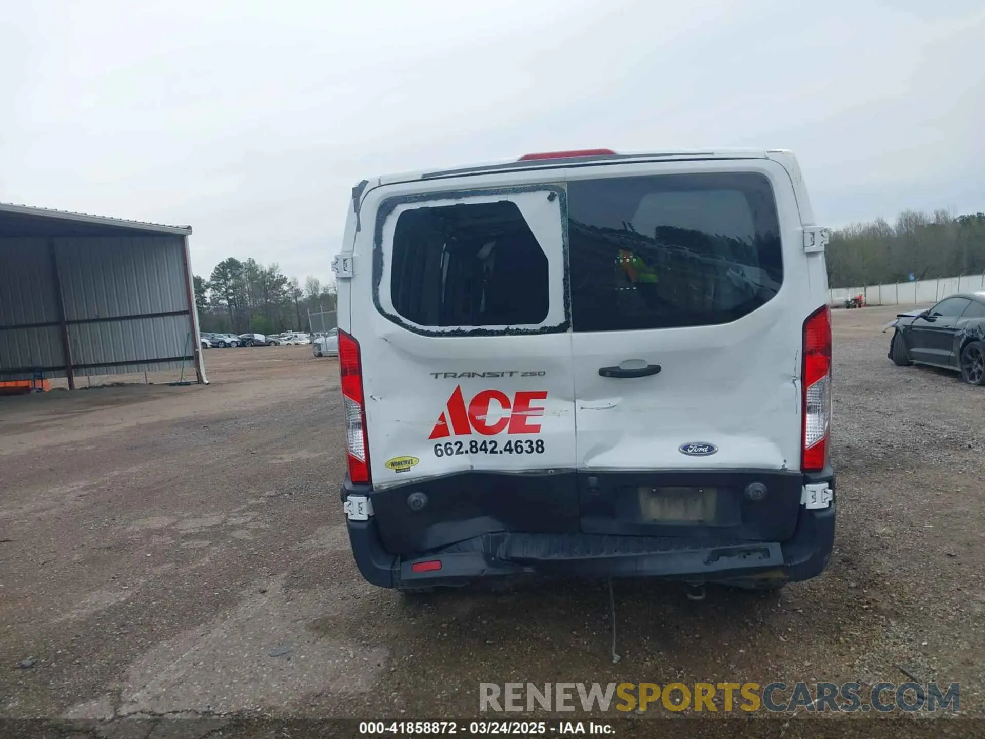 17 Photograph of a damaged car 1FTBR1Y82LKA23996 FORD TRANSIT-250 2020