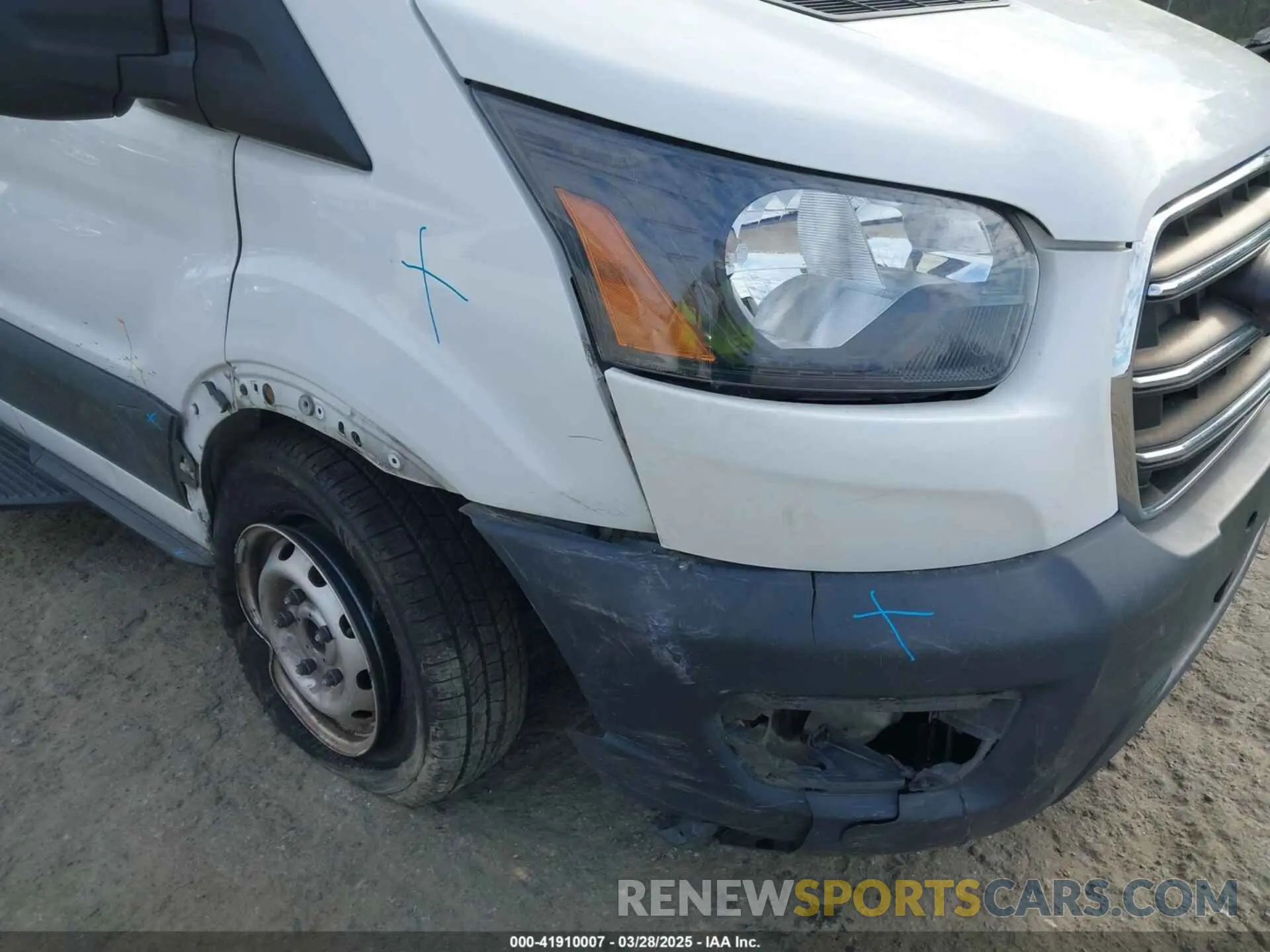 6 Photograph of a damaged car 1FTBR1Y85LKA70004 FORD TRANSIT-250 2020