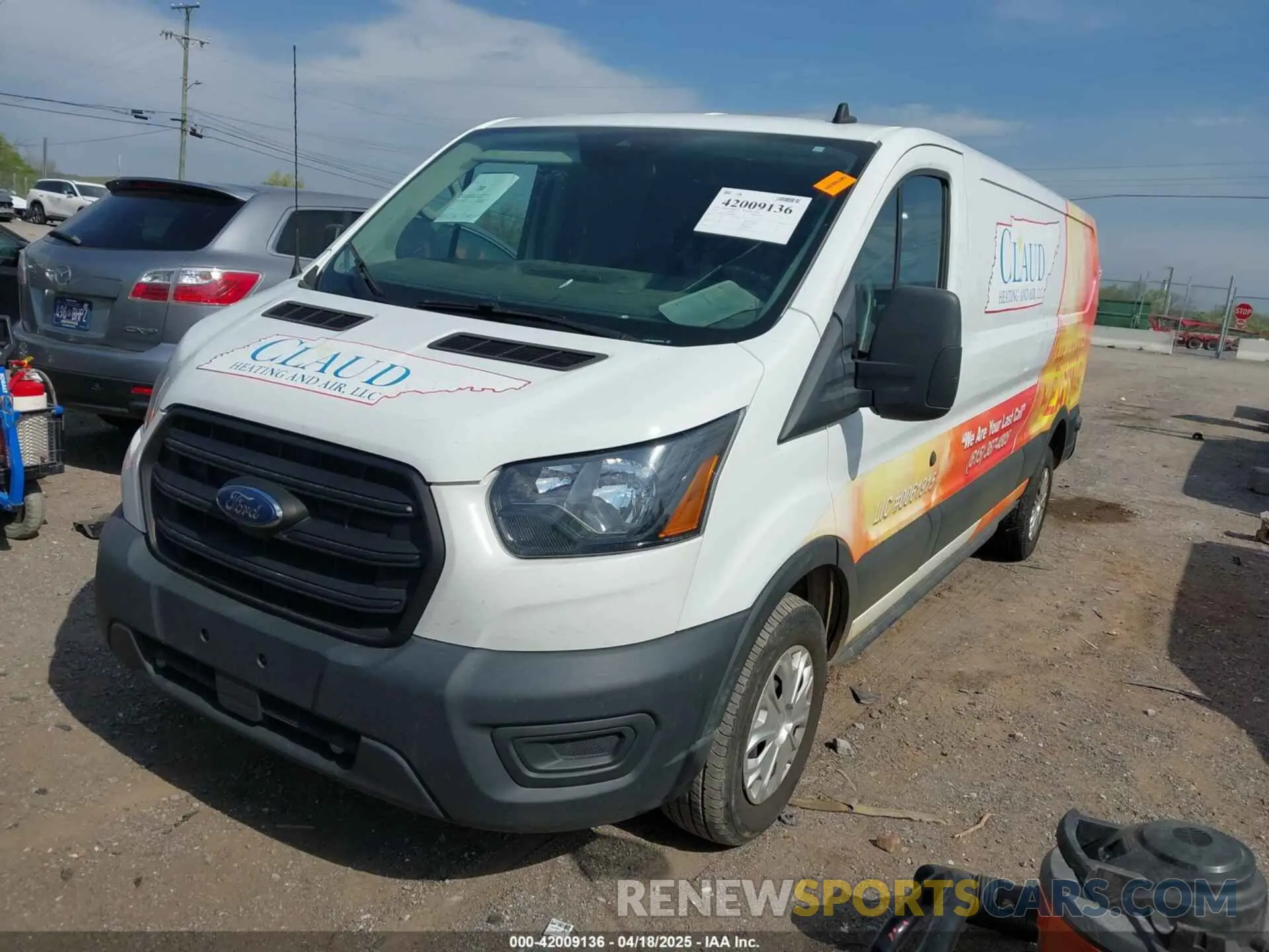 2 Фотография поврежденного автомобиля 1FTBR1Y88LKB48985 FORD TRANSIT-250 2020