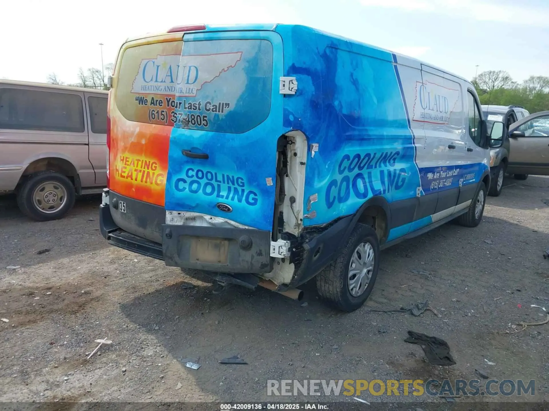 6 Фотография поврежденного автомобиля 1FTBR1Y88LKB48985 FORD TRANSIT-250 2020