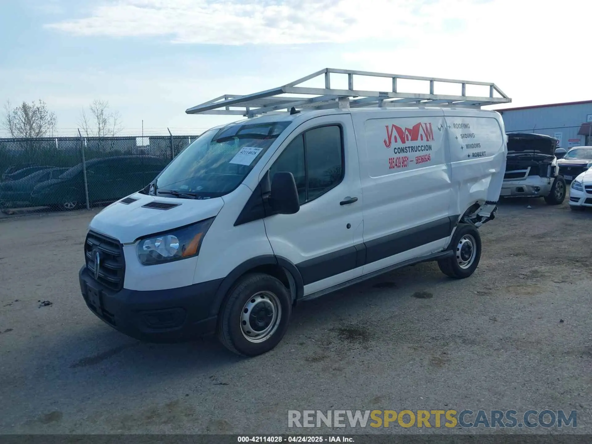 2 Фотография поврежденного автомобиля 1FTBR1Y88LKB73501 FORD TRANSIT-250 2020