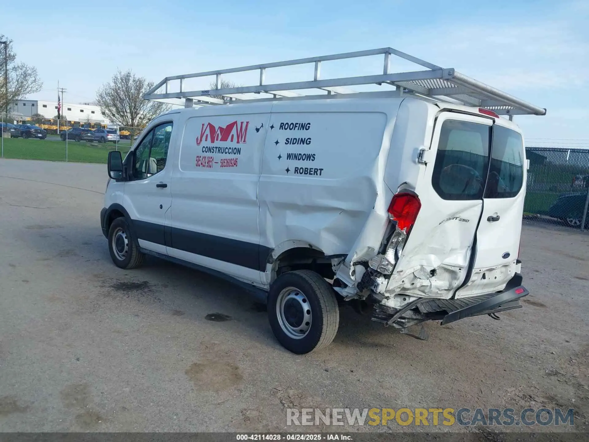3 Фотография поврежденного автомобиля 1FTBR1Y88LKB73501 FORD TRANSIT-250 2020