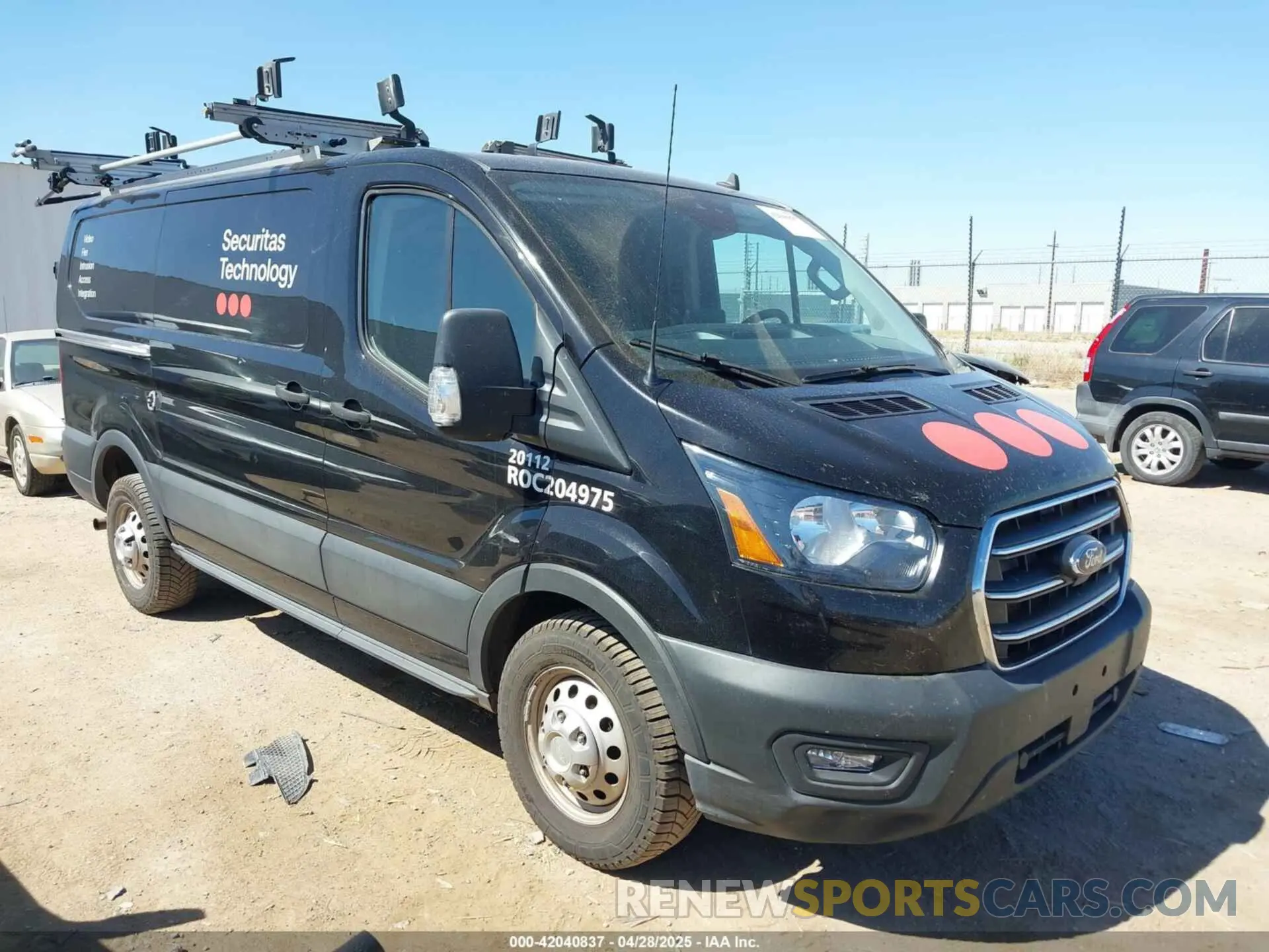 1 Photograph of a damaged car 1FTBR2Y81LKB12562 FORD TRANSIT-250 2020