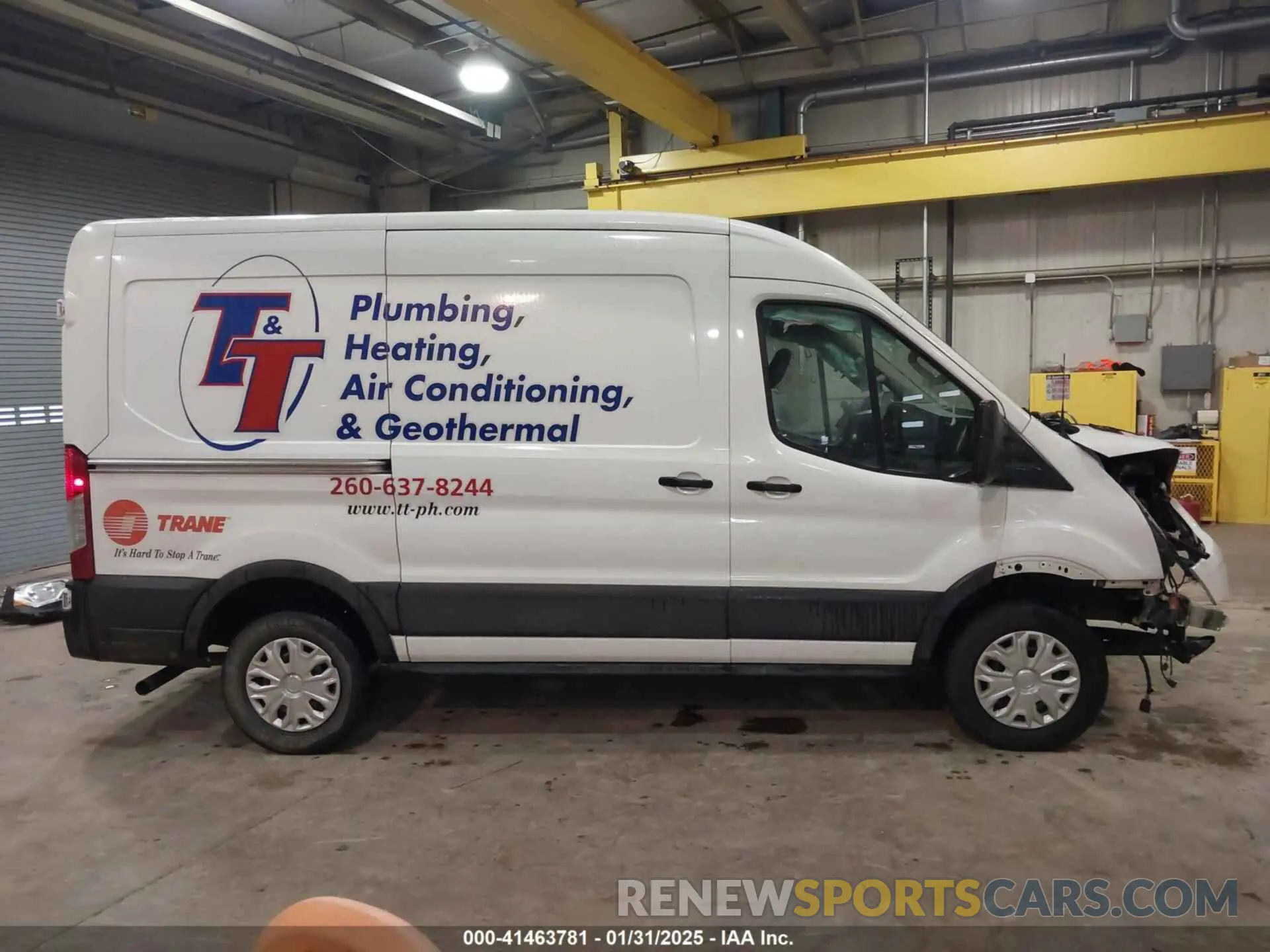 14 Фотография поврежденного автомобиля 1FTBR1C82MKA29712 FORD TRANSIT-250 2021