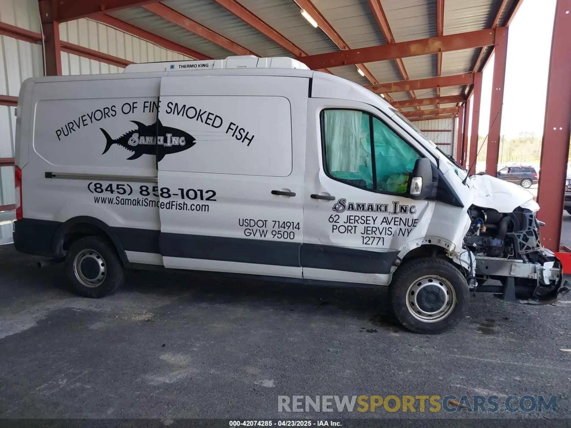 13 Фотография поврежденного автомобиля 1FTBR1C86MKA10399 FORD TRANSIT-250 2021