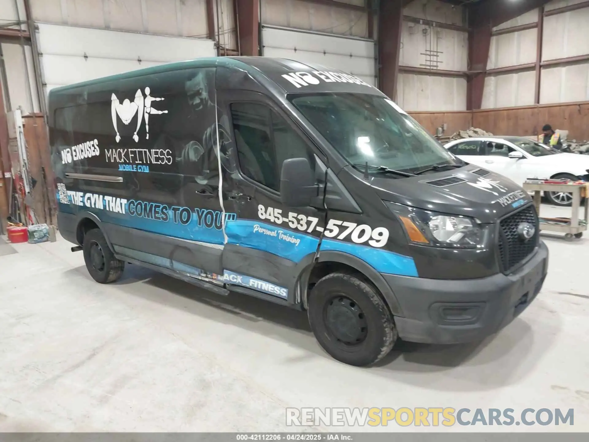 1 Фотография поврежденного автомобиля 1FTBR1C87MKA31892 FORD TRANSIT-250 2021