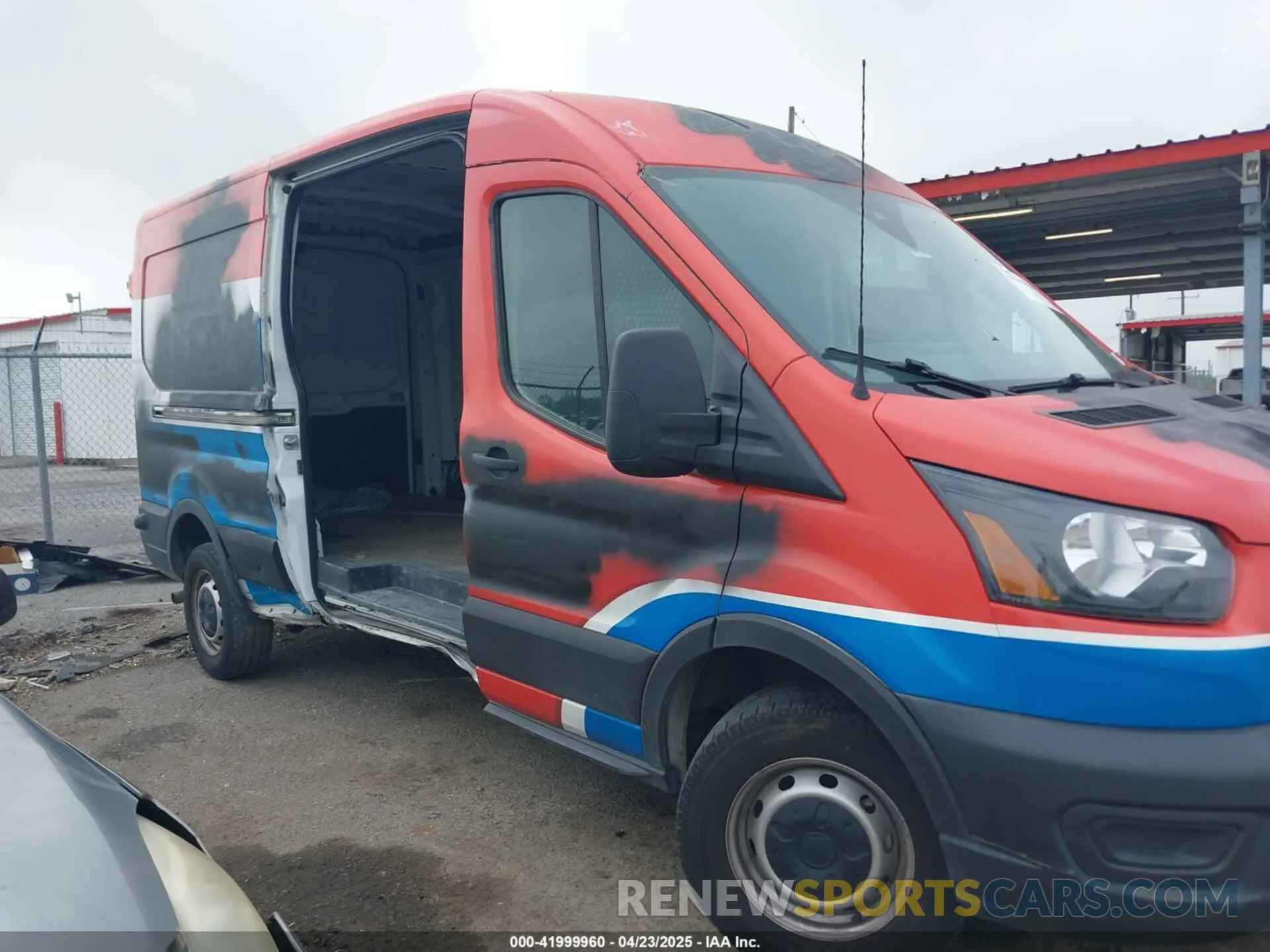13 Фотография поврежденного автомобиля 1FTBR1C87MKA38664 FORD TRANSIT-250 2021