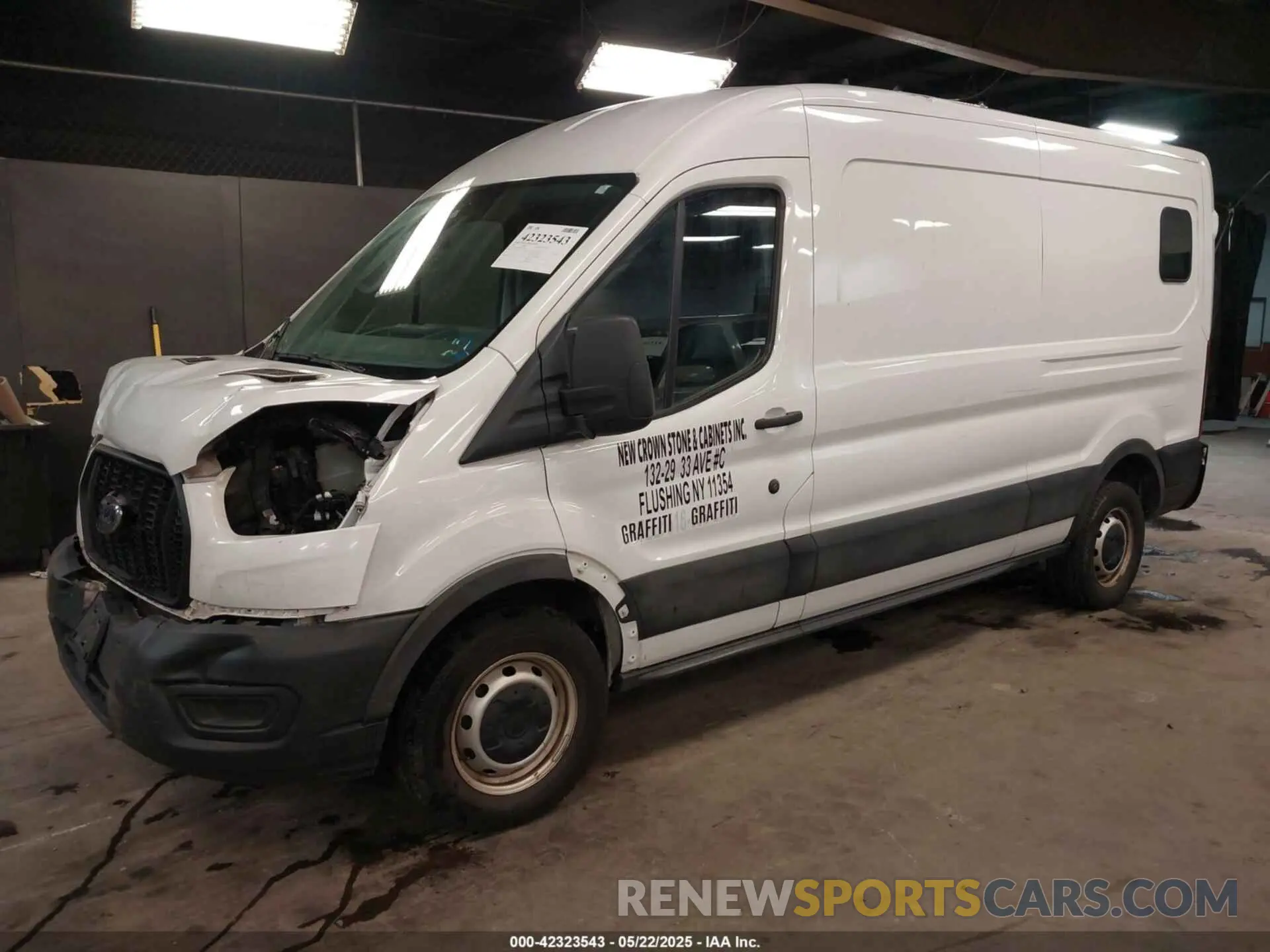2 Фотография поврежденного автомобиля 1FTBR1C8XMKA10485 FORD TRANSIT-250 2021