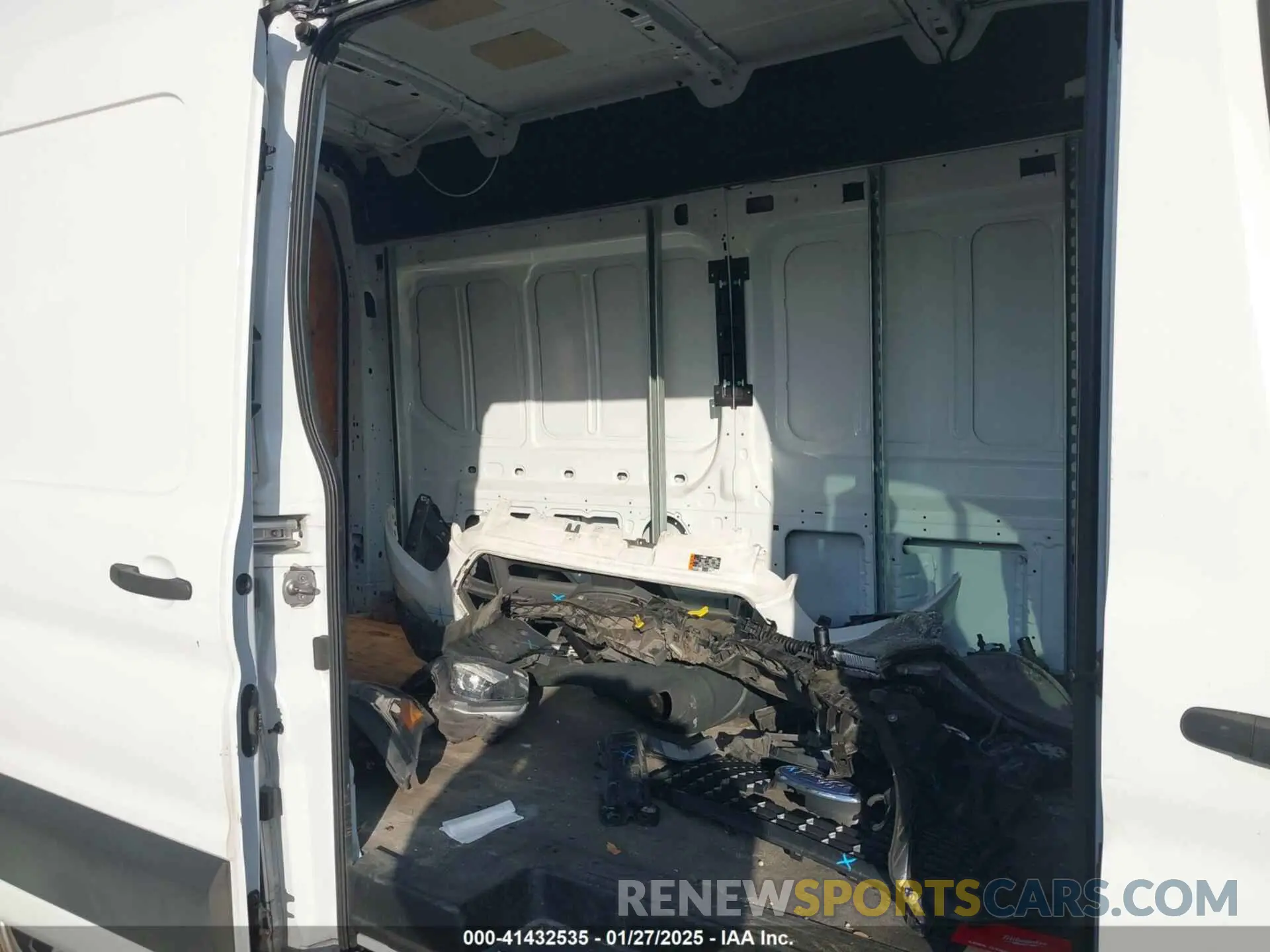 8 Photograph of a damaged car 1FTBR1X87MKA50288 FORD TRANSIT-250 2021