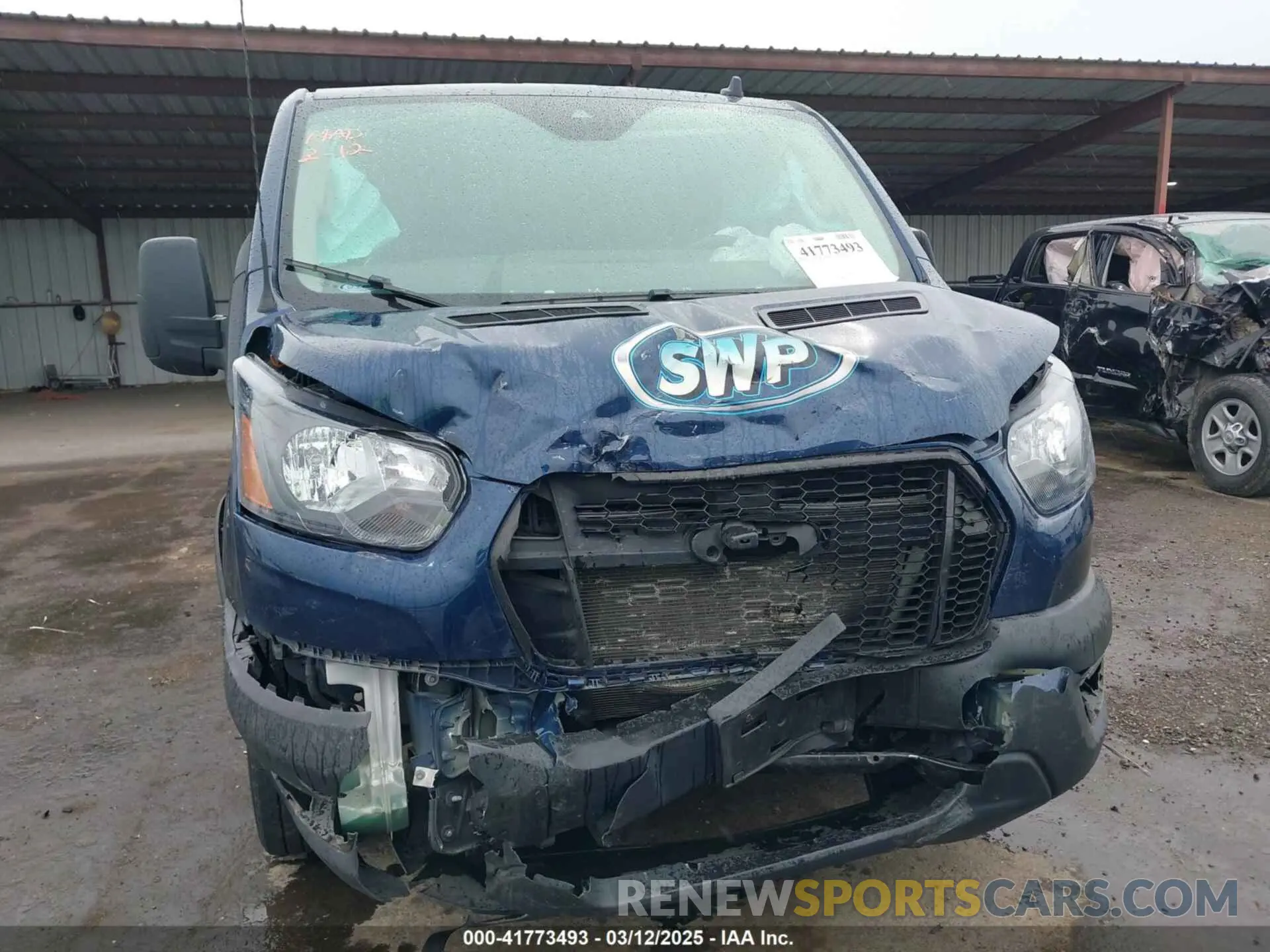 12 Photograph of a damaged car 1FTBR1Y80MKA12125 FORD TRANSIT-250 2021