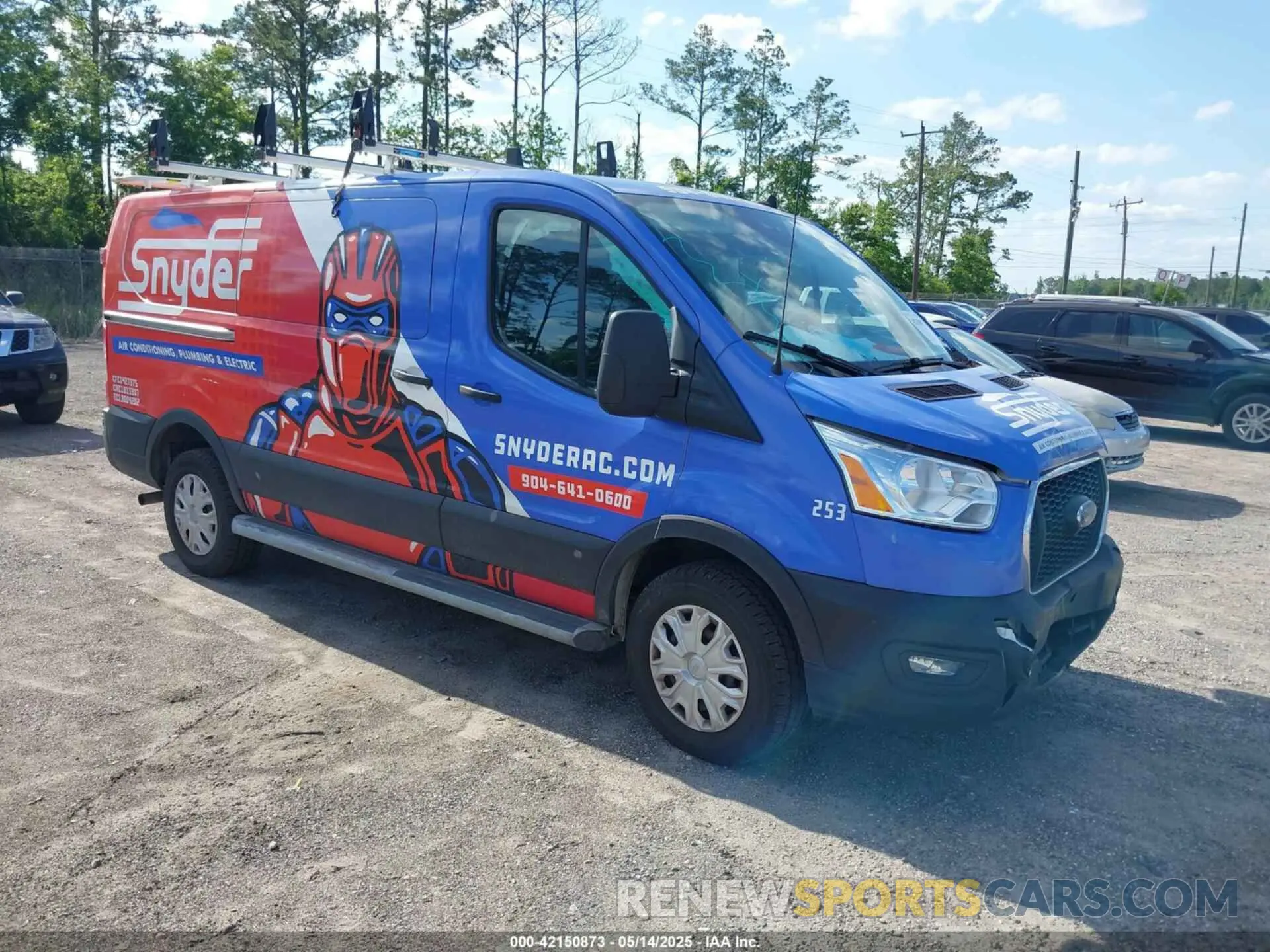1 Фотография поврежденного автомобиля 1FTBR1Y81MKA26244 FORD TRANSIT-250 2021