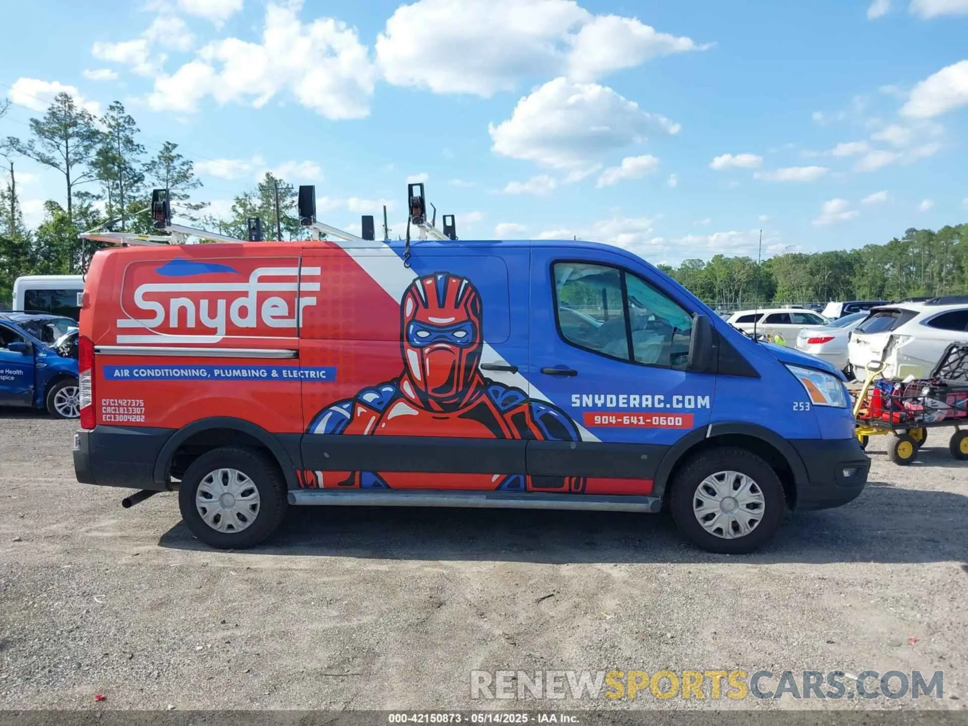 13 Фотография поврежденного автомобиля 1FTBR1Y81MKA26244 FORD TRANSIT-250 2021