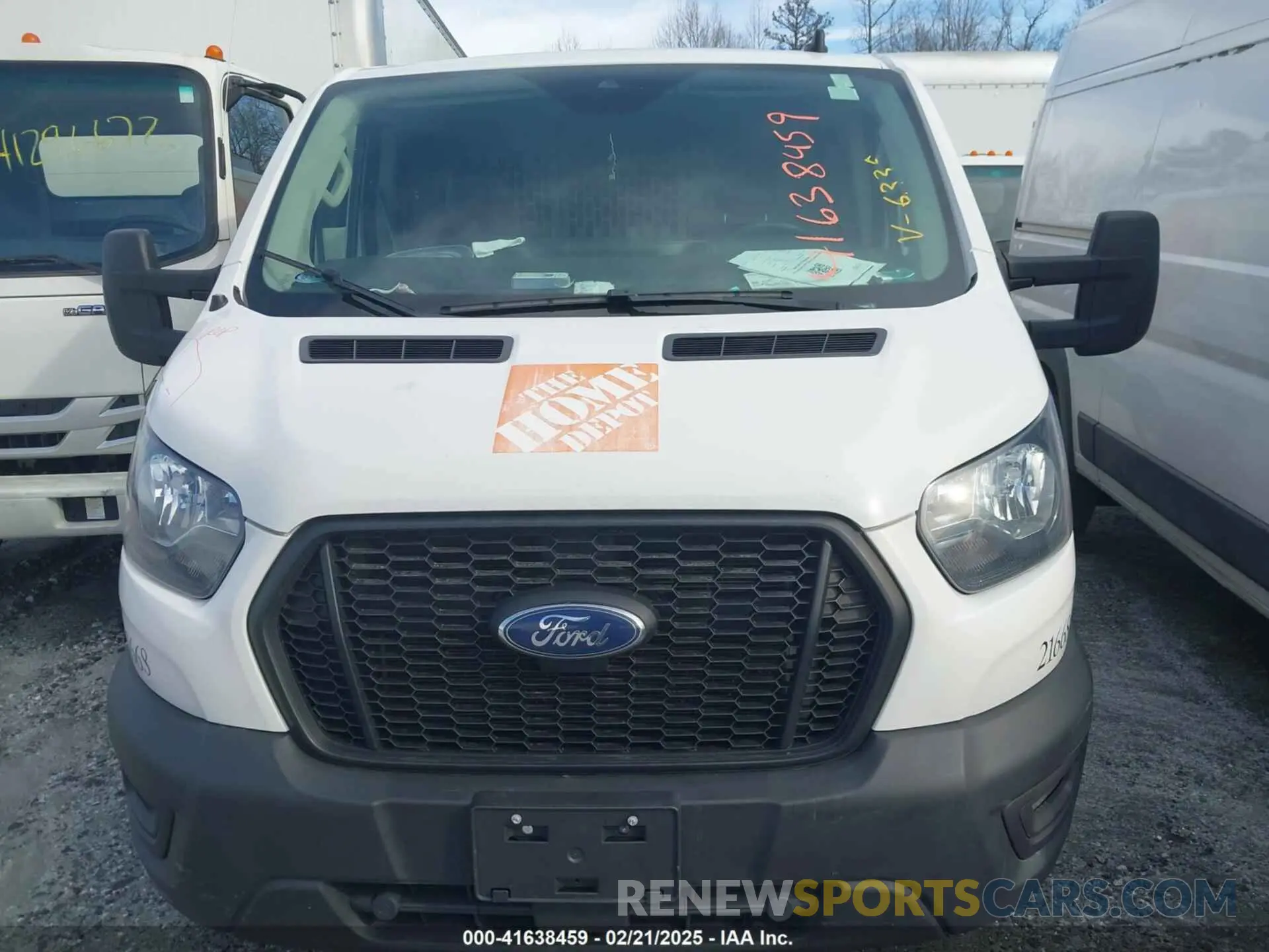 12 Photograph of a damaged car 1FTBR1Y81MKA76335 FORD TRANSIT-250 2021